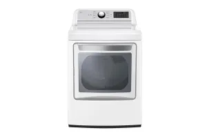 Lg DLE7400WE 7.3 Cu. Ft. Ultra Large Capacity Smart Wi-Fi Enabled Rear Control Electric Dryer With Easyload&#8482; Door