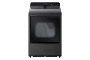 Lg DLE8200L 7.3 Cu. Ft. Ultra Large Capacity Rear Control Electric Dryer With Ai Sensing And Thinq Smart Features