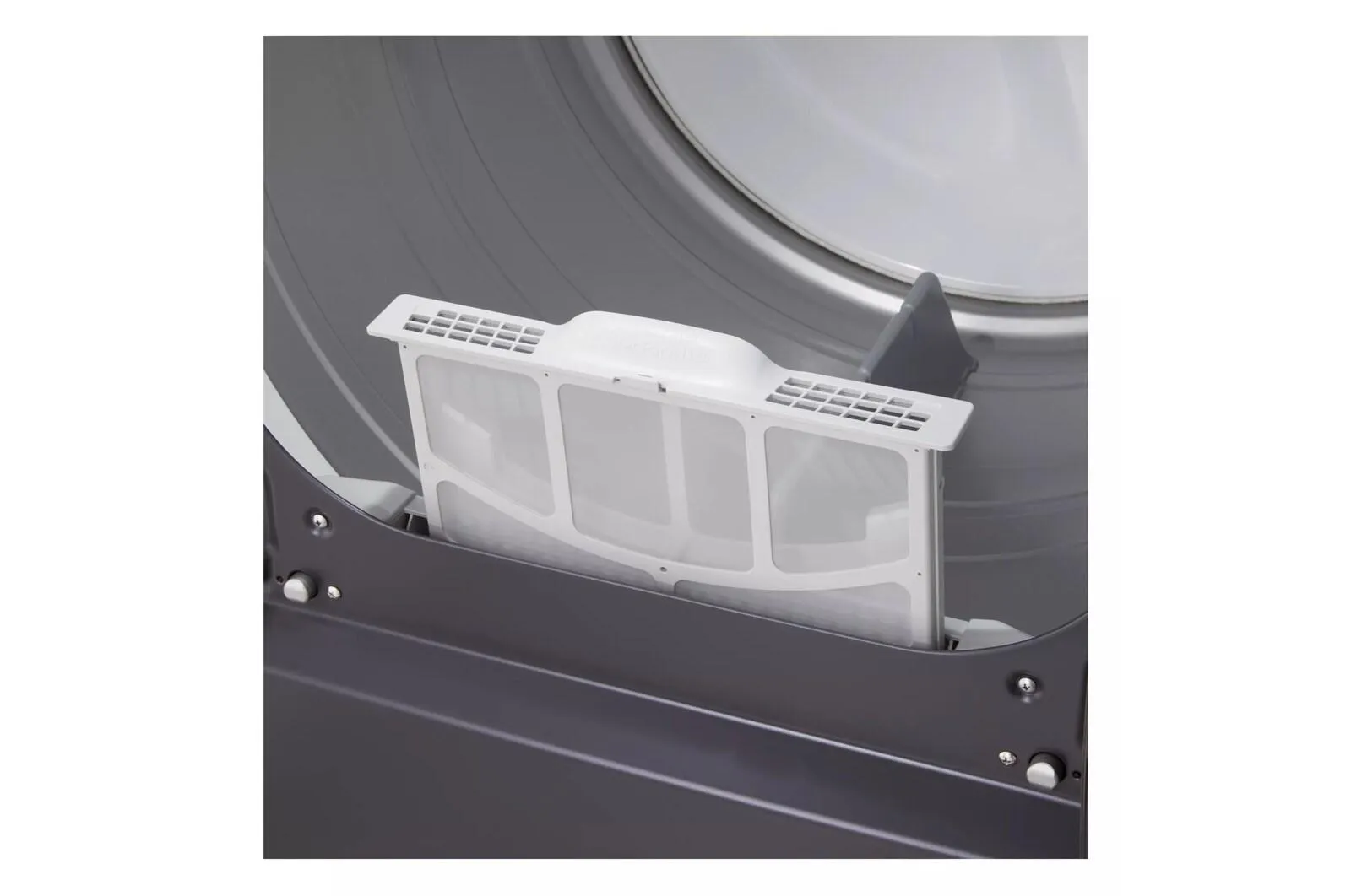 Lg DLE8400BE 7.3 Cu. Ft. Ultra Large Capacity Rear Control Electric Dryer With Lg Easyload&#8482; Door And Ai Sensing