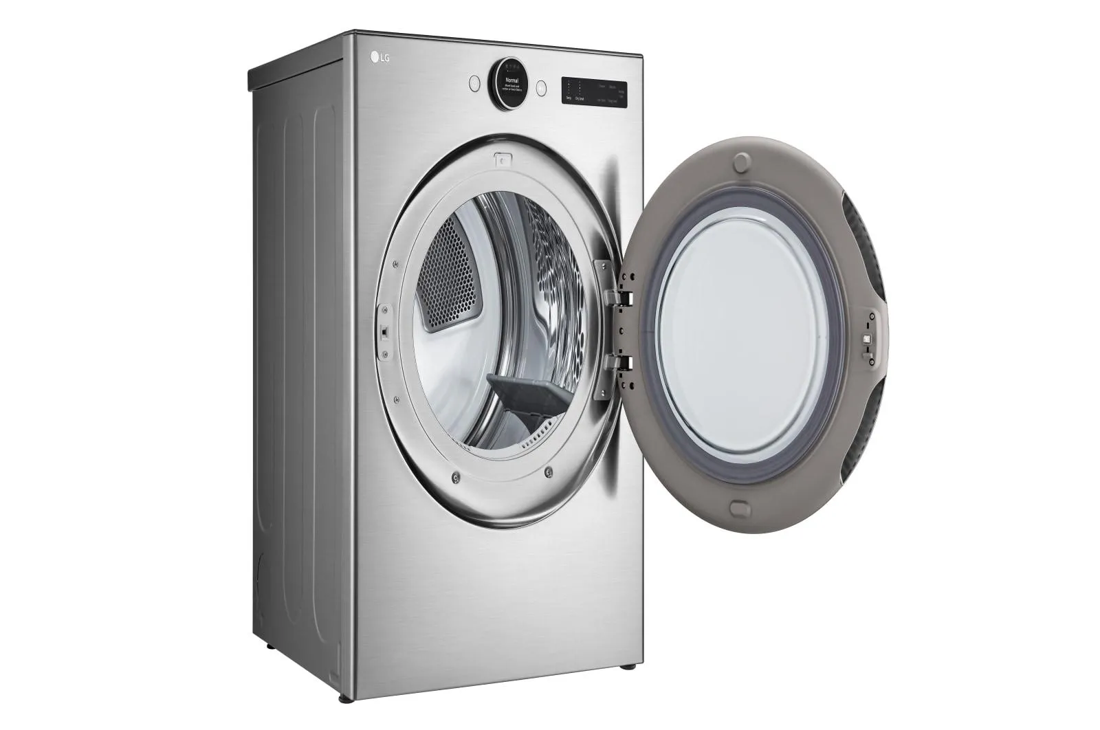 Lg DLEX5500V 7.4 Cu. Ft. Ultra Large Capacity Smart Front Load Electric Energy Star Dryer With Sensor Dry & Steam Technology