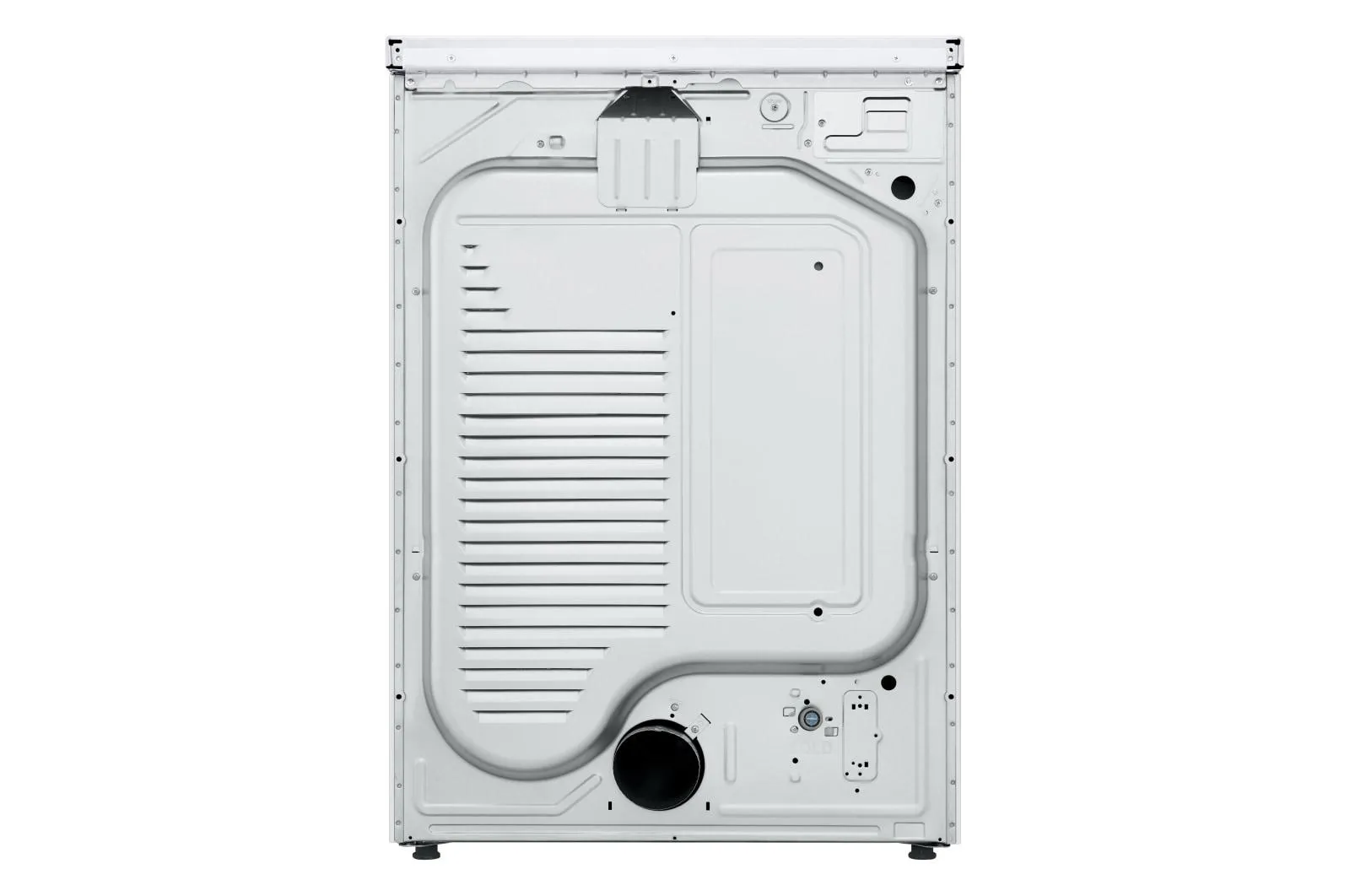 Lg DLEX5500W 7.4 Cu. Ft. Ultra Large Capacity Smart Front Load Electric Energy Star Dryer With Sensor Dry & Steam Technology