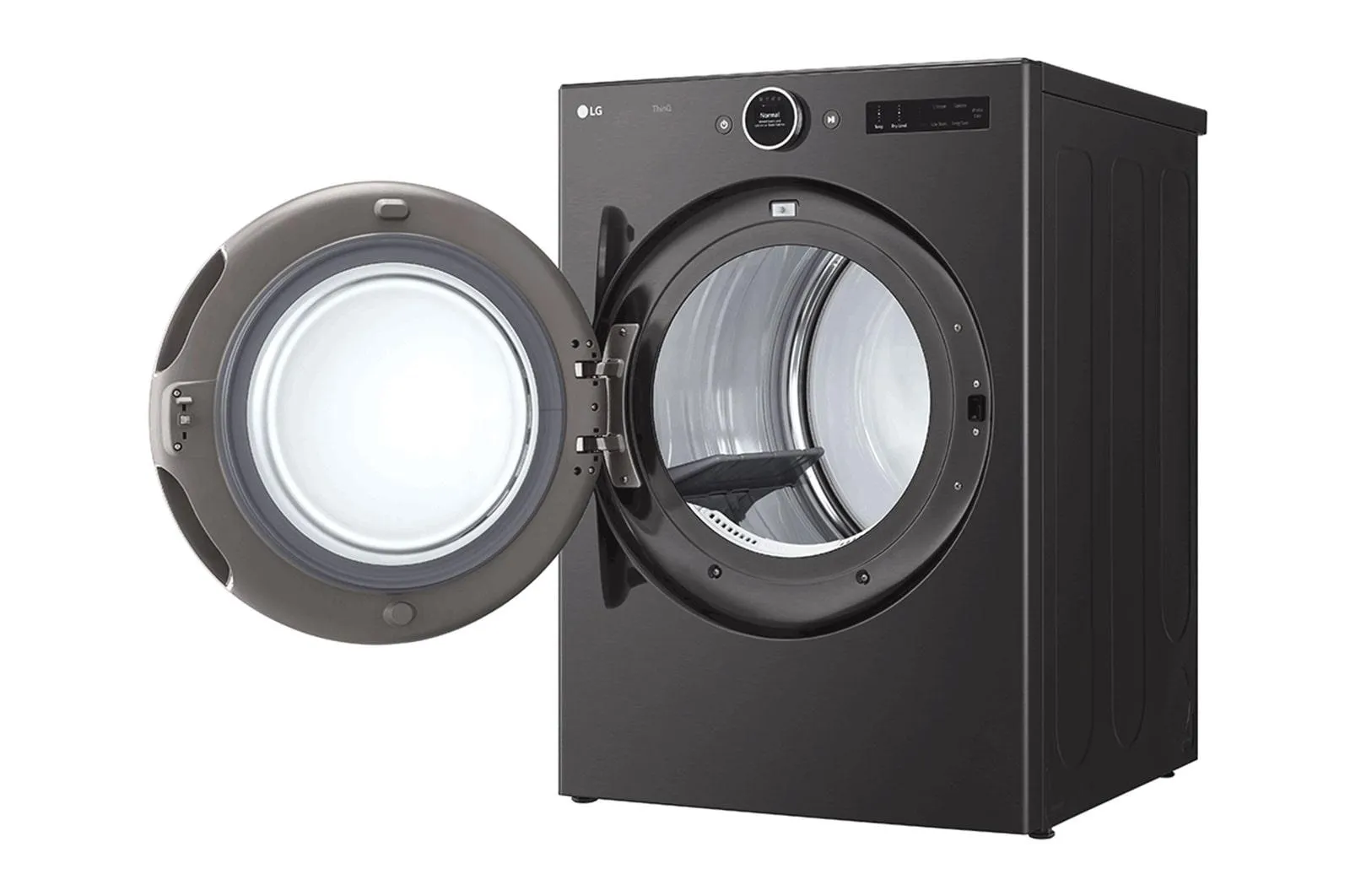 Lg DLEX6700B 7.4 Cu. Ft. Ultra Large Capacity Smart Wi-Fi Enabled Front Load Dryer With Turbosteam&#8482; And Built-In Intelligence