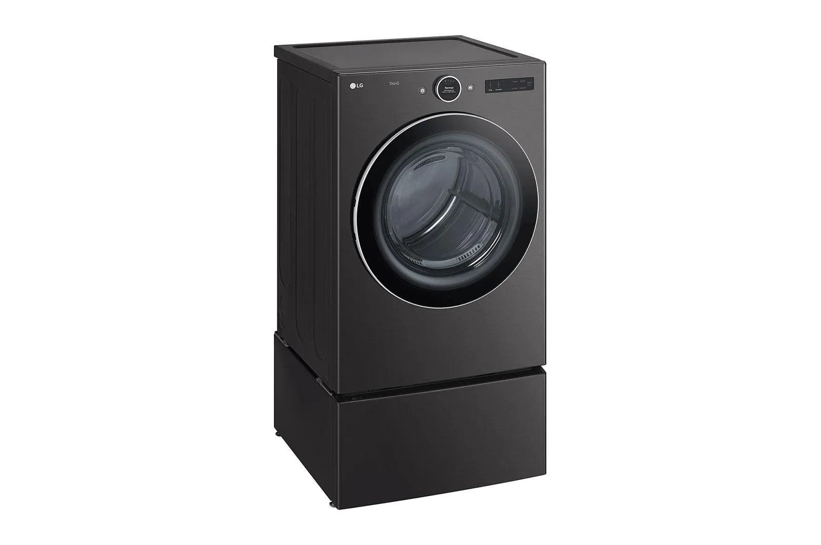 Lg DLEX6700B 7.4 Cu. Ft. Ultra Large Capacity Smart Wi-Fi Enabled Front Load Dryer With Turbosteam&#8482; And Built-In Intelligence