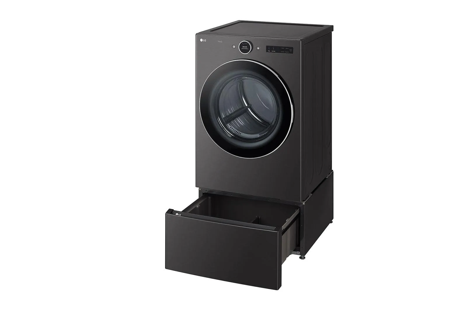 Lg DLEX6700B 7.4 Cu. Ft. Ultra Large Capacity Smart Wi-Fi Enabled Front Load Dryer With Turbosteam&#8482; And Built-In Intelligence