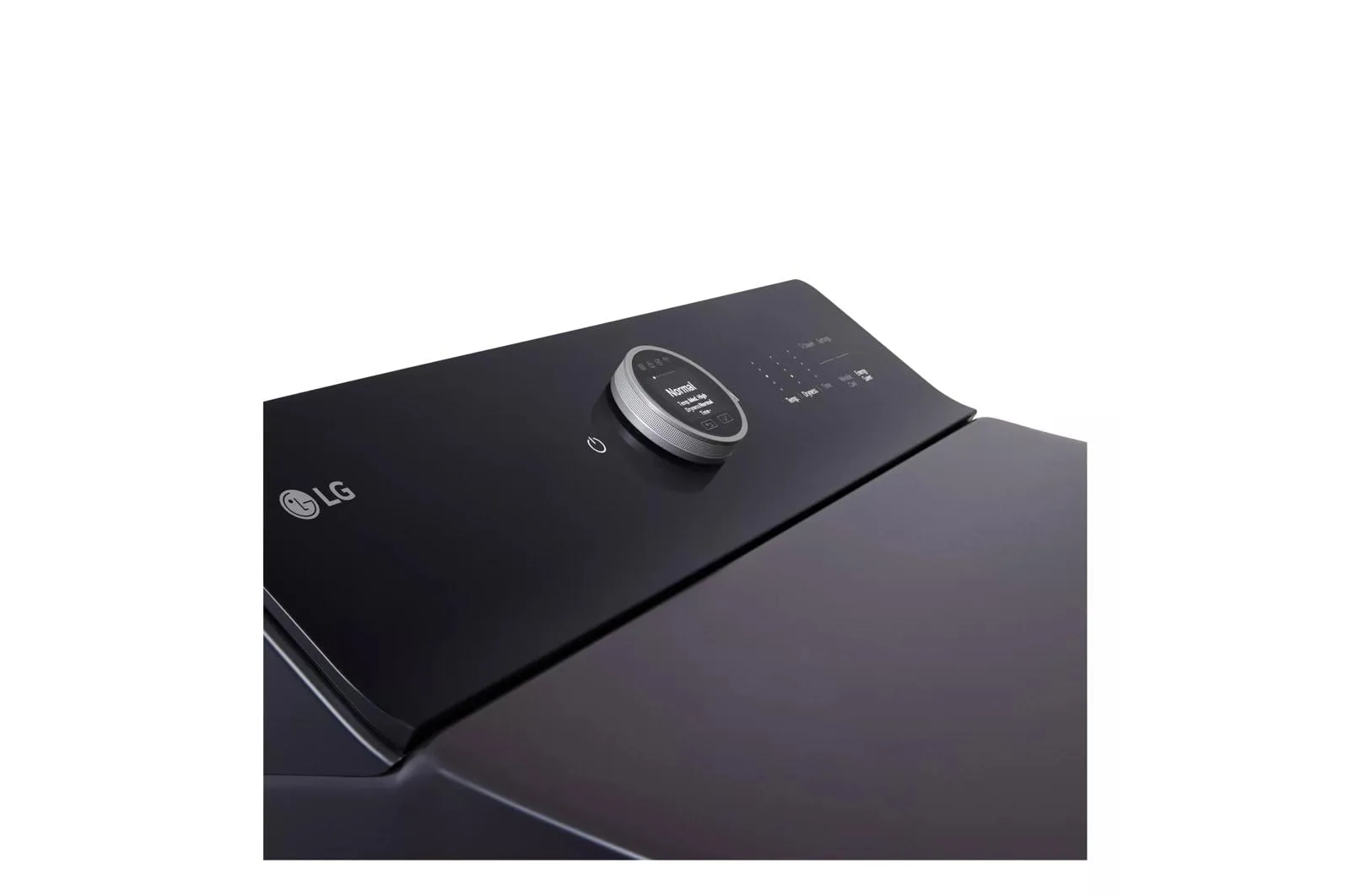Lg DLEX8600BE 7.3 Cu. Ft. Ultra Large Capacity Rear Control Electric Dryer With Lg Easyload&#8482; Door. Ai Sensing And Turbosteam&#8482;