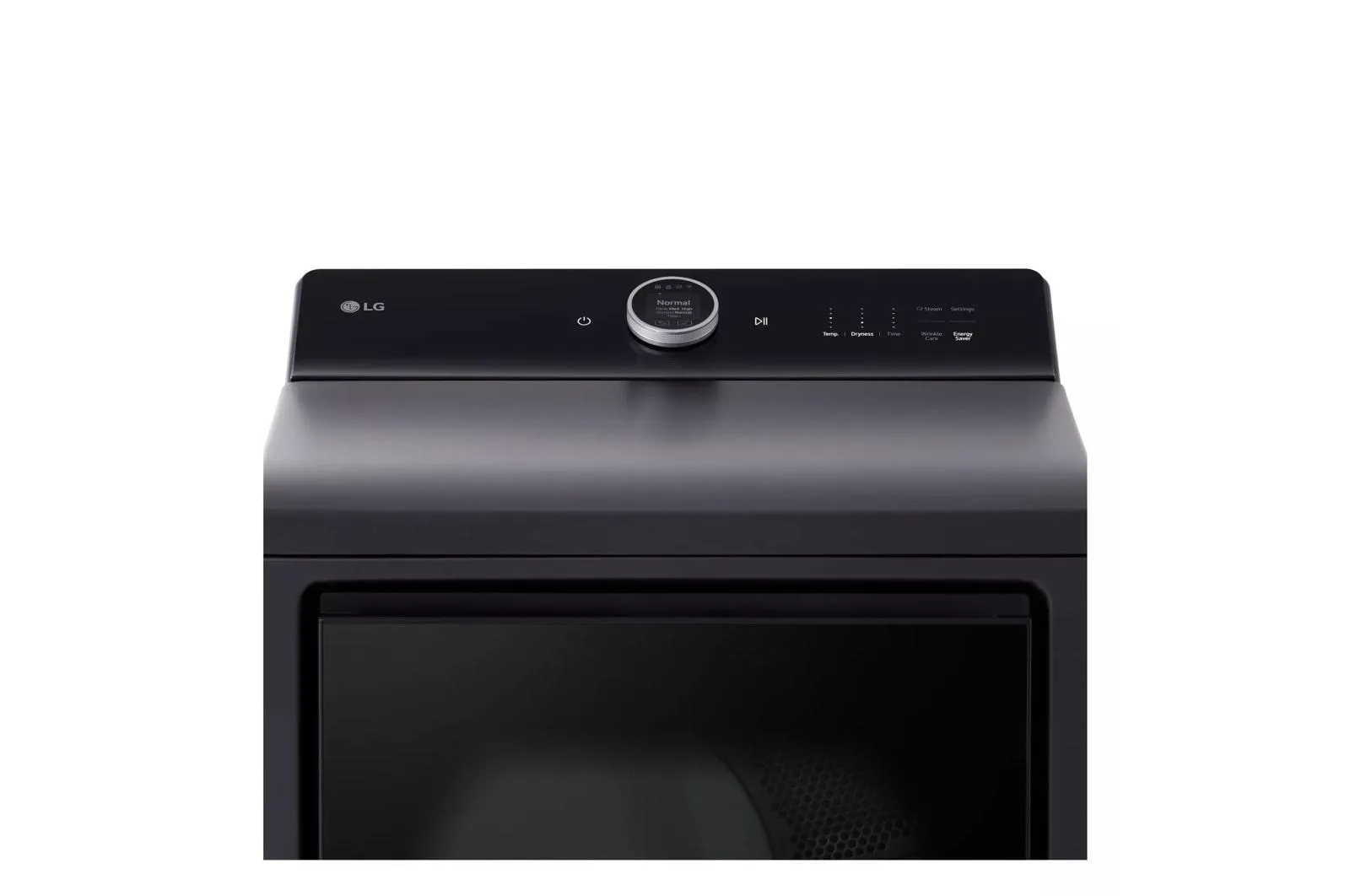Lg DLEX8600BE 7.3 Cu. Ft. Ultra Large Capacity Rear Control Electric Dryer With Lg Easyload&#8482; Door. Ai Sensing And Turbosteam&#8482;
