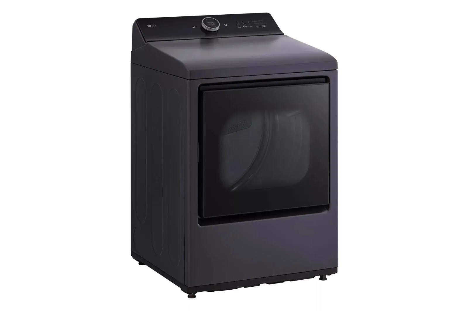 Lg DLEX8600BE 7.3 Cu. Ft. Ultra Large Capacity Rear Control Electric Dryer With Lg Easyload&#8482; Door. Ai Sensing And Turbosteam&#8482;