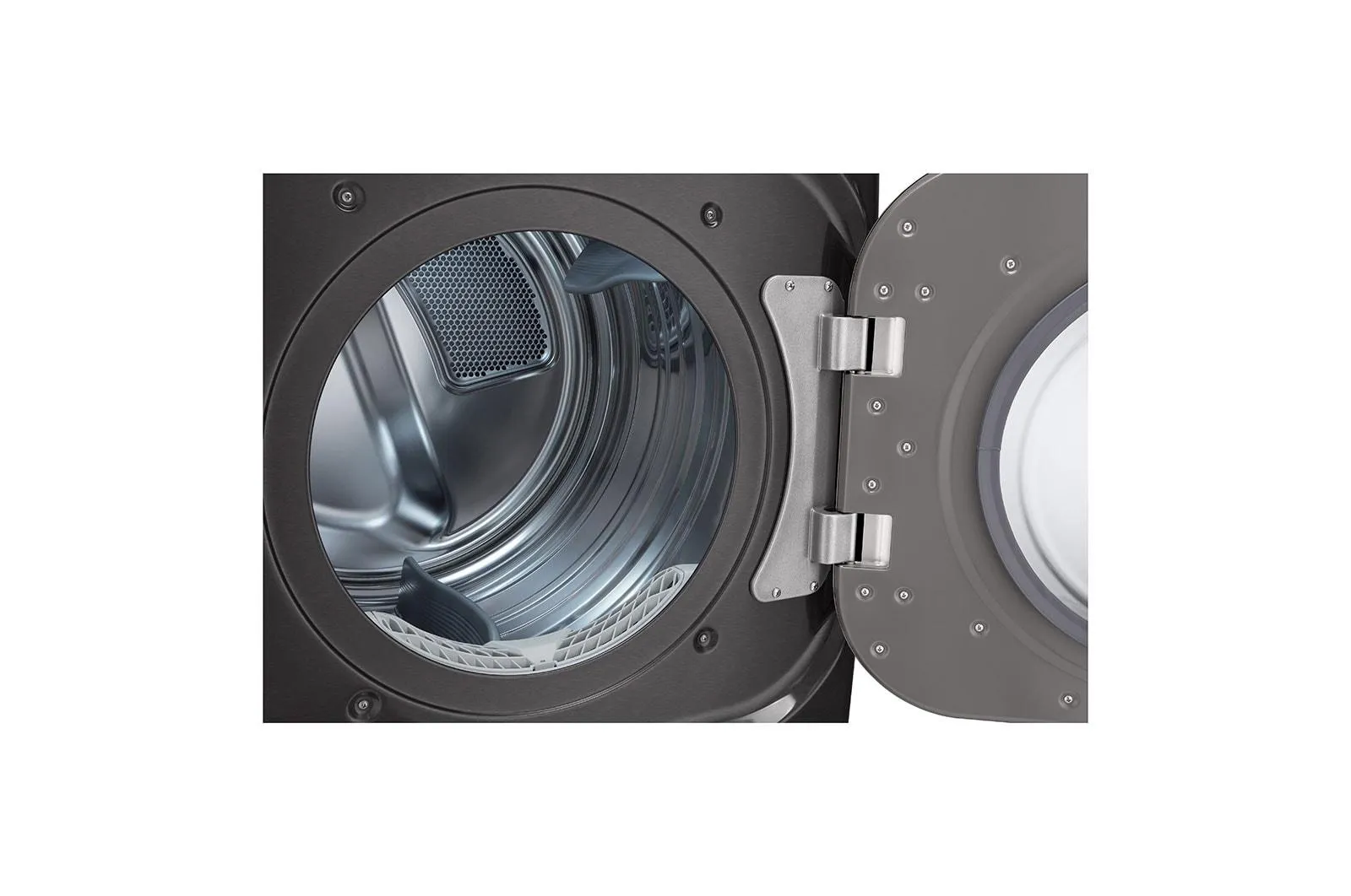 Lg DLEX8900B 9.0 Cu. Ft. Mega Capacity Smart Wi-Fi Enabled Front Load Electric Dryer With Turbosteam&#8482; And Built-In Intelligence