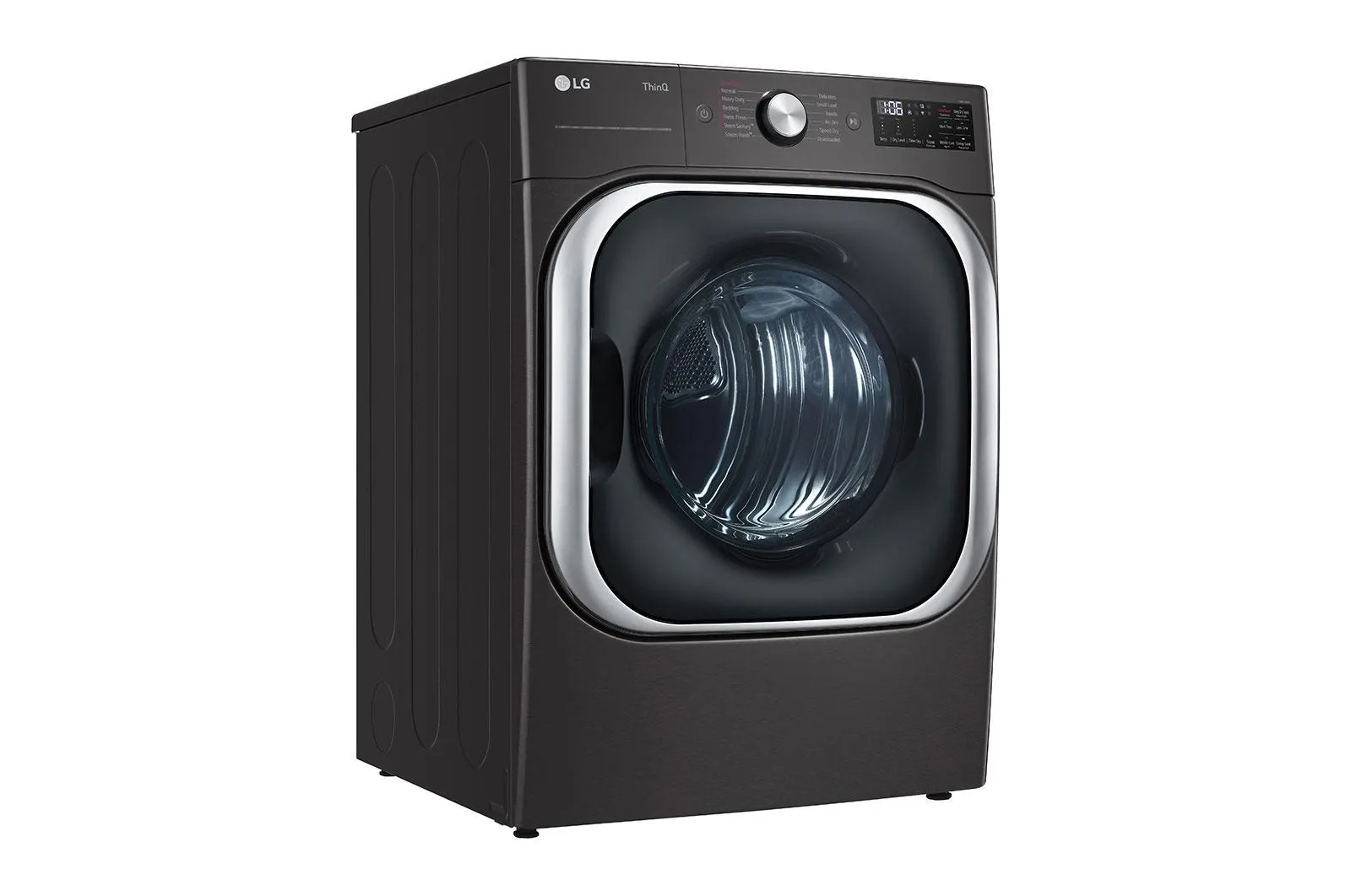 Lg DLEX8900B 9.0 Cu. Ft. Mega Capacity Smart Wi-Fi Enabled Front Load Electric Dryer With Turbosteam&#8482; And Built-In Intelligence