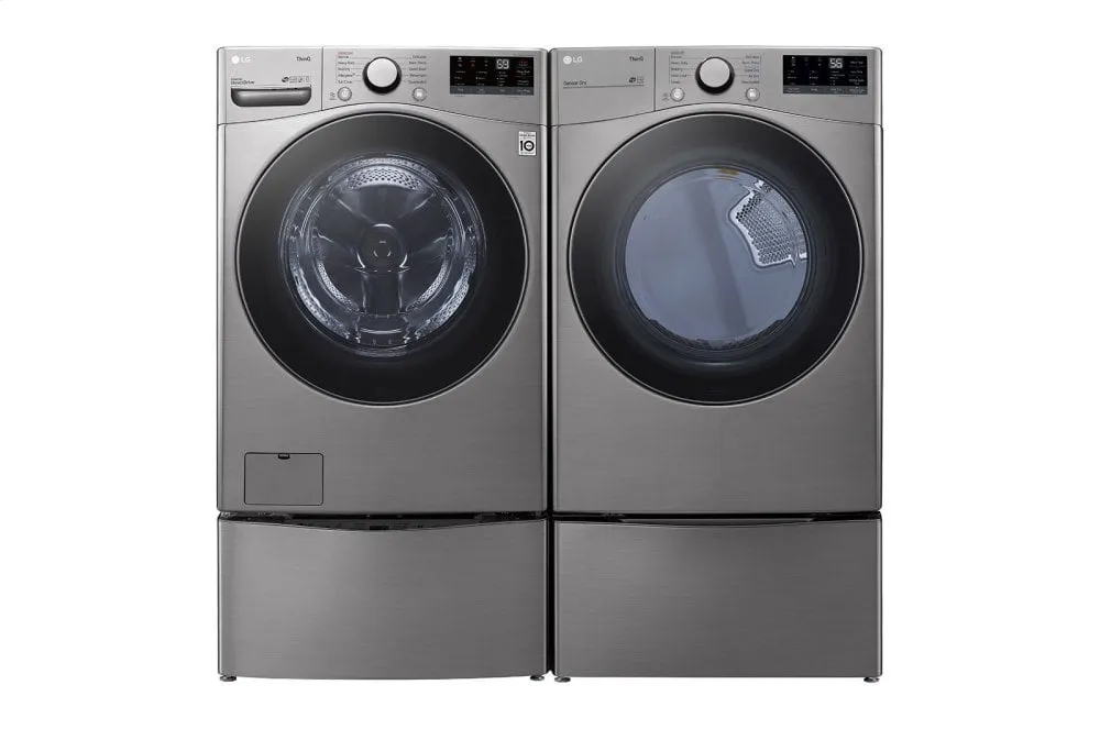 Lg DLG3601V 7.4 Cu. Ft. Ultra Large Capacity Smart Wi-Fi Enabled Front Load Gas Dryer With Built-In Intelligence