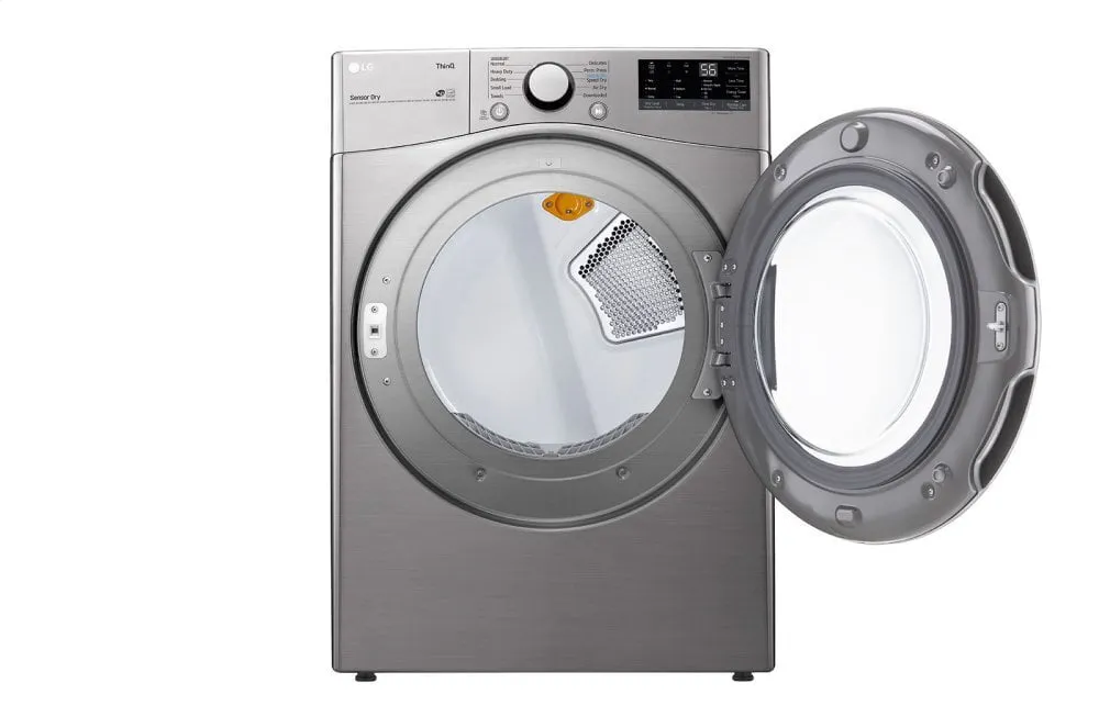 Lg DLG3601V 7.4 Cu. Ft. Ultra Large Capacity Smart Wi-Fi Enabled Front Load Gas Dryer With Built-In Intelligence