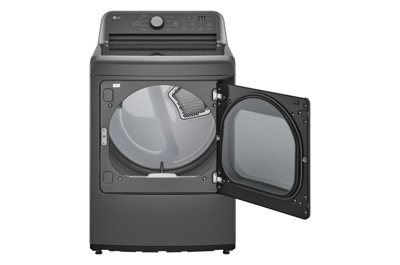 Lg DLG7151M 7.3 Cu. Ft. Top Load Energy Star Gas Dryer With Sensor Dry. Flowsense & Clean Filter Indicators
