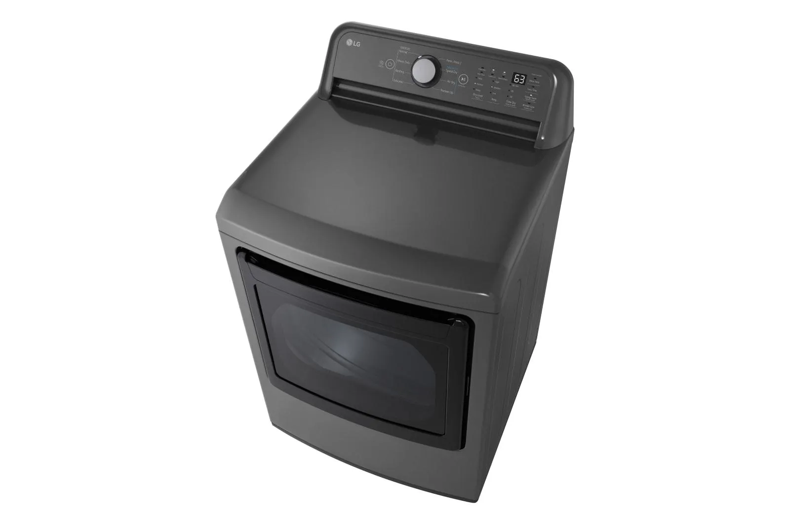 Lg DLG7151M 7.3 Cu. Ft. Top Load Energy Star Gas Dryer With Sensor Dry. Flowsense & Clean Filter Indicators