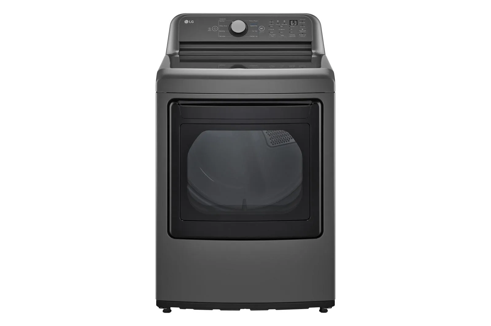 Lg DLG7151M 7.3 Cu. Ft. Top Load Energy Star Gas Dryer With Sensor Dry. Flowsense & Clean Filter Indicators