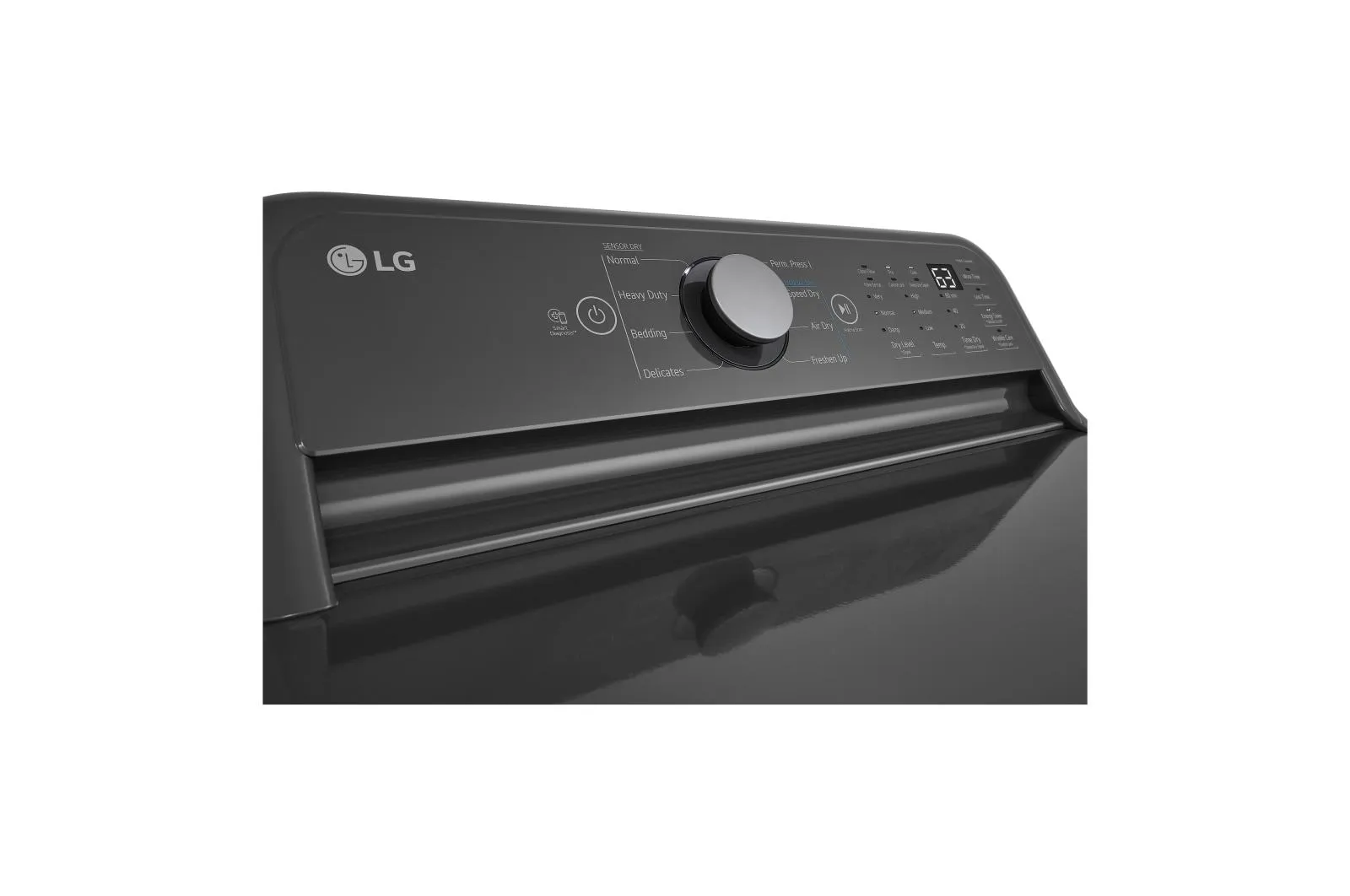 Lg DLG7151M 7.3 Cu. Ft. Top Load Energy Star Gas Dryer With Sensor Dry. Flowsense & Clean Filter Indicators