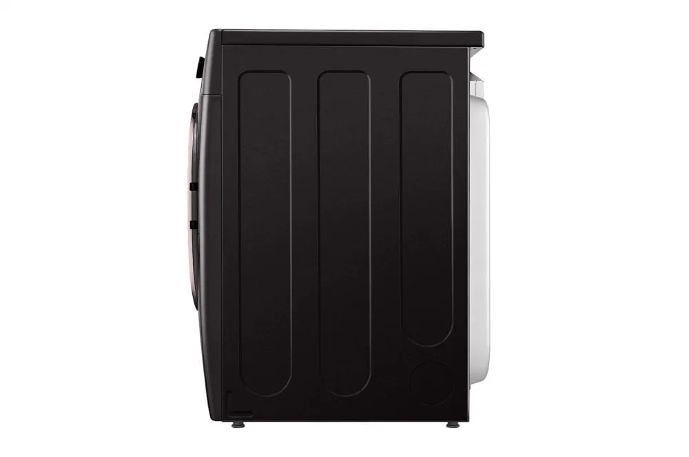 Lg DLGX4001B 7.4 Cu. Ft. Ultra Large Capacity Smart Wi-Fi Enabled Front Load Gas Dryer With Turbosteam&#8482; And Built-In Intelligence
