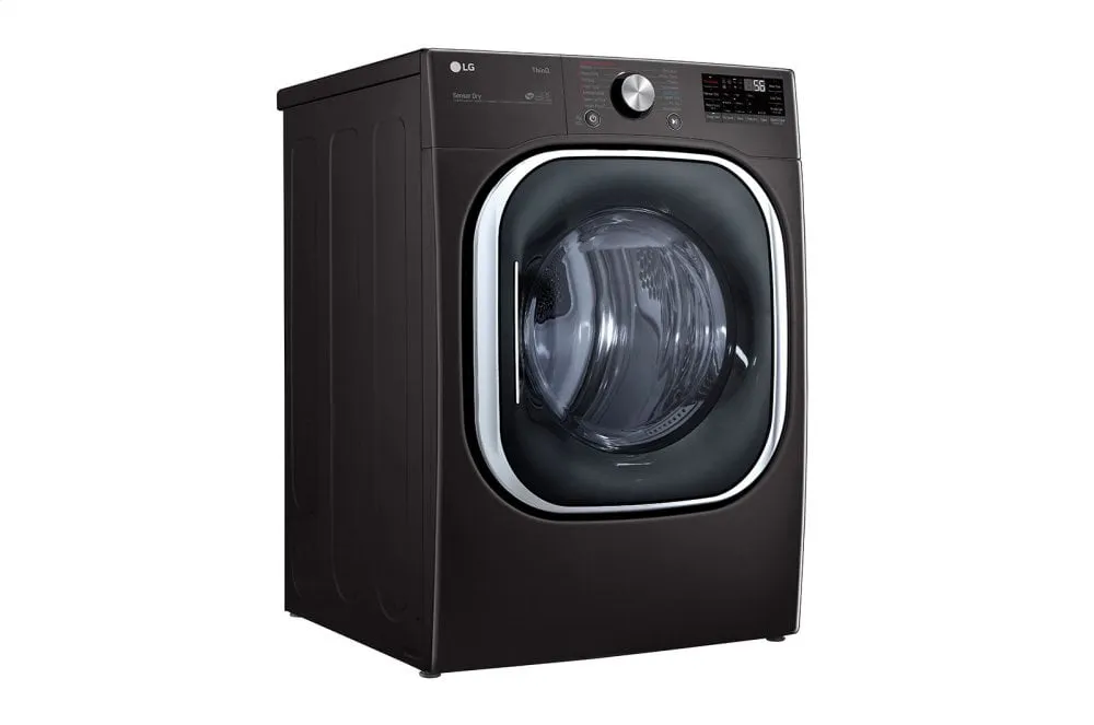 Lg DLGX4501B 7.4 Cu. Ft. Ultra Large Capacity Smart Wi-Fi Enabled Front Load Gas Dryer With Turbosteam&#8482; And Built-In Intelligence