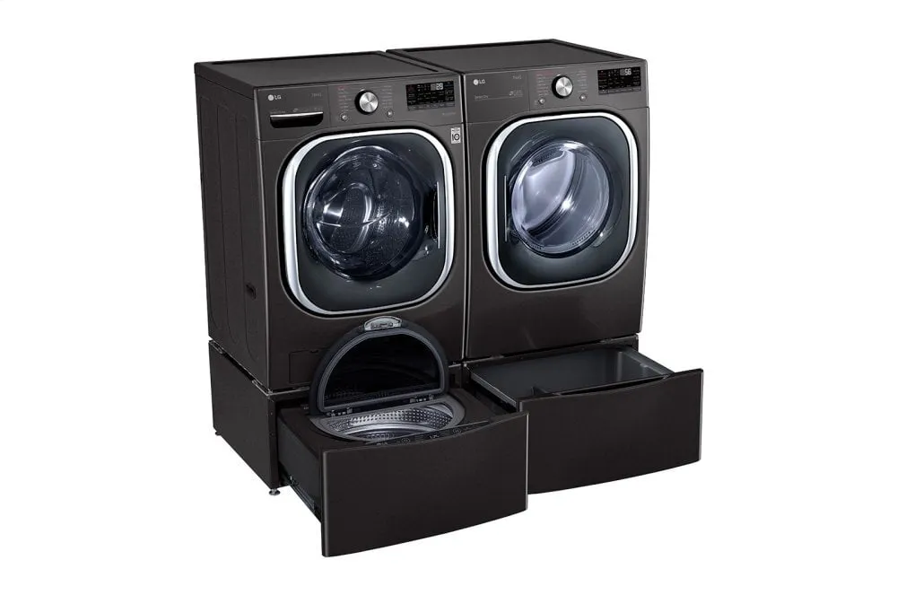 Lg DLGX4501B 7.4 Cu. Ft. Ultra Large Capacity Smart Wi-Fi Enabled Front Load Gas Dryer With Turbosteam&#8482; And Built-In Intelligence