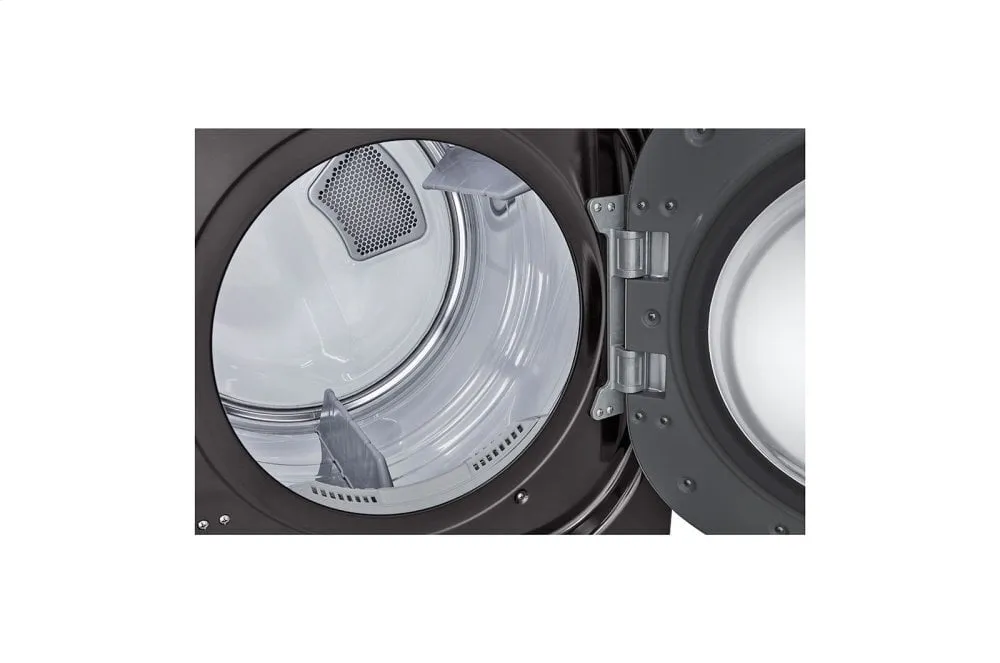 Lg DLGX4501B 7.4 Cu. Ft. Ultra Large Capacity Smart Wi-Fi Enabled Front Load Gas Dryer With Turbosteam&#8482; And Built-In Intelligence