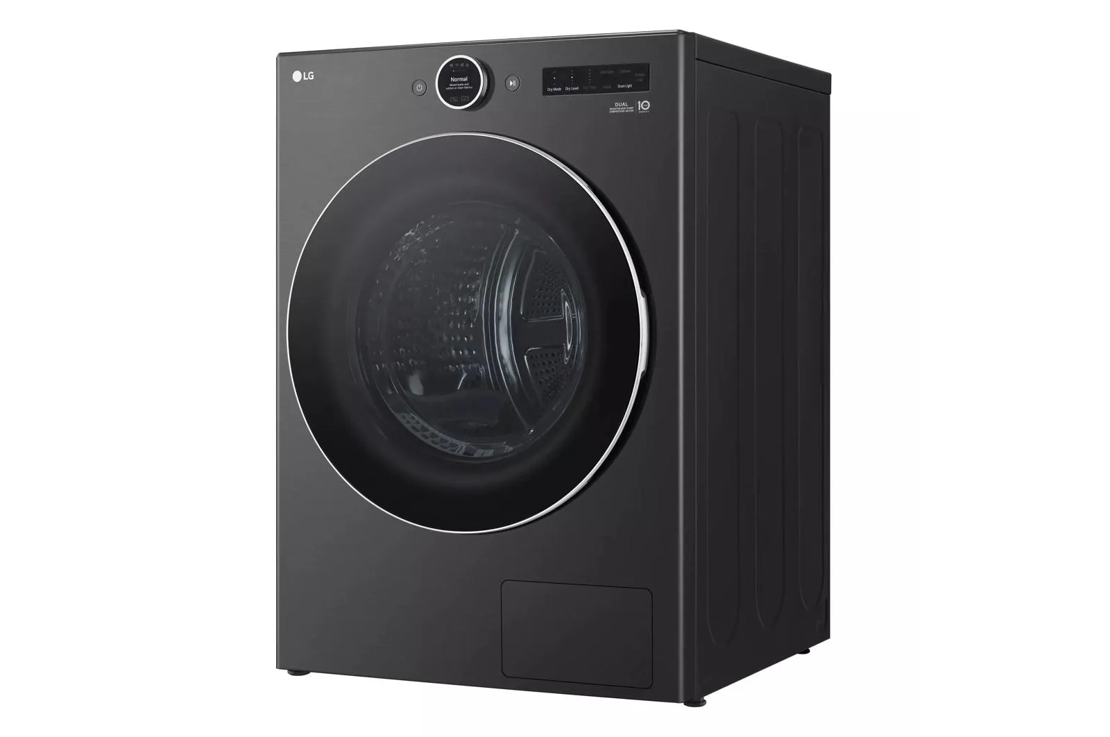 Lg DLHC5502B 7.8 Cu. Ft. Mega Capacity Smart Front Load Dryer With Dual Inverter Heatpump&#8482; Technology And Inverter Direct Drive Motor System