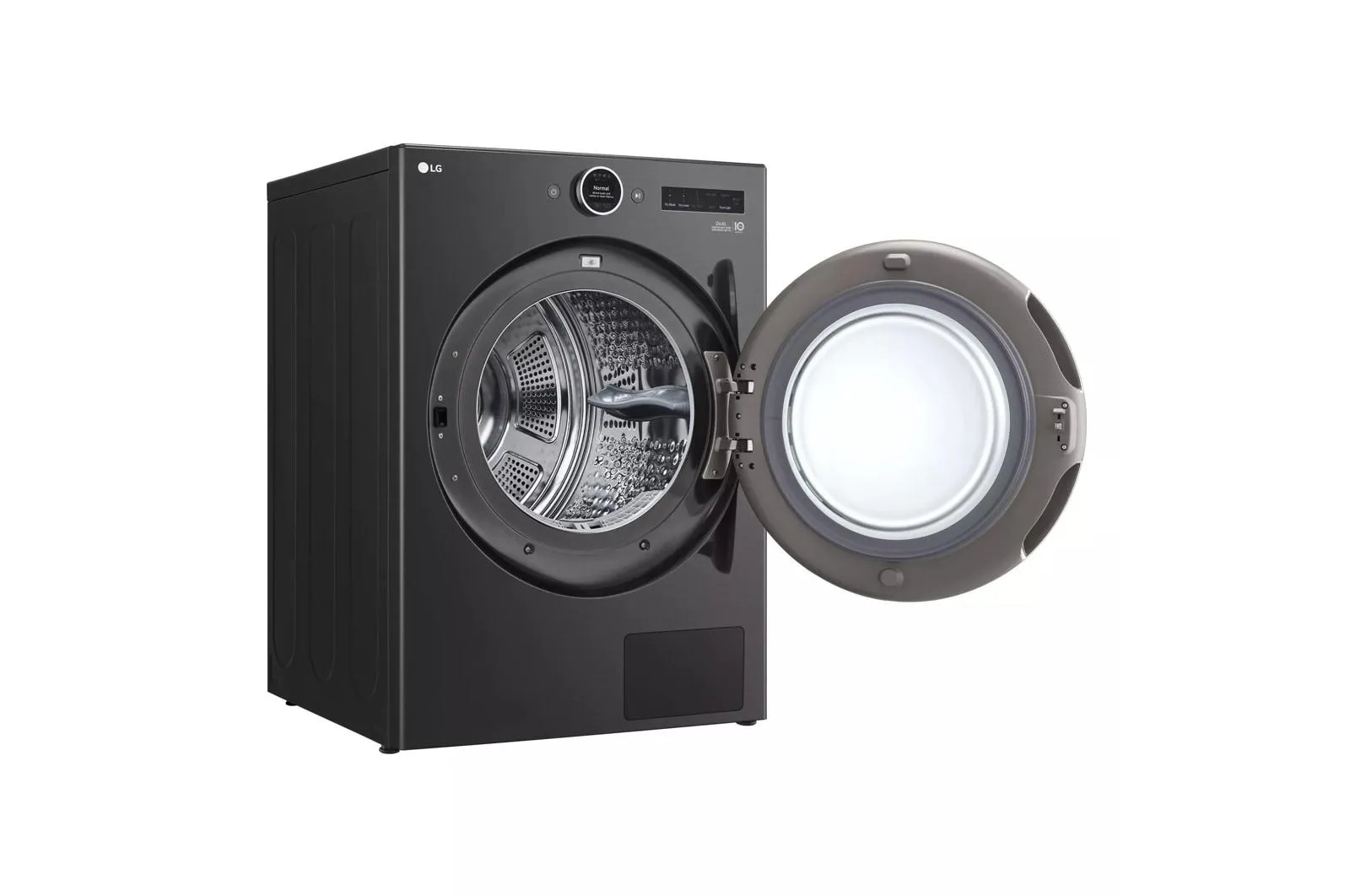 Lg DLHC5502B 7.8 Cu. Ft. Mega Capacity Smart Front Load Dryer With Dual Inverter Heatpump&#8482; Technology And Inverter Direct Drive Motor System