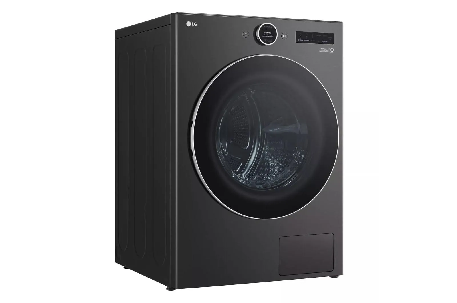 Lg DLHC5502B 7.8 Cu. Ft. Mega Capacity Smart Front Load Dryer With Dual Inverter Heatpump&#8482; Technology And Inverter Direct Drive Motor System
