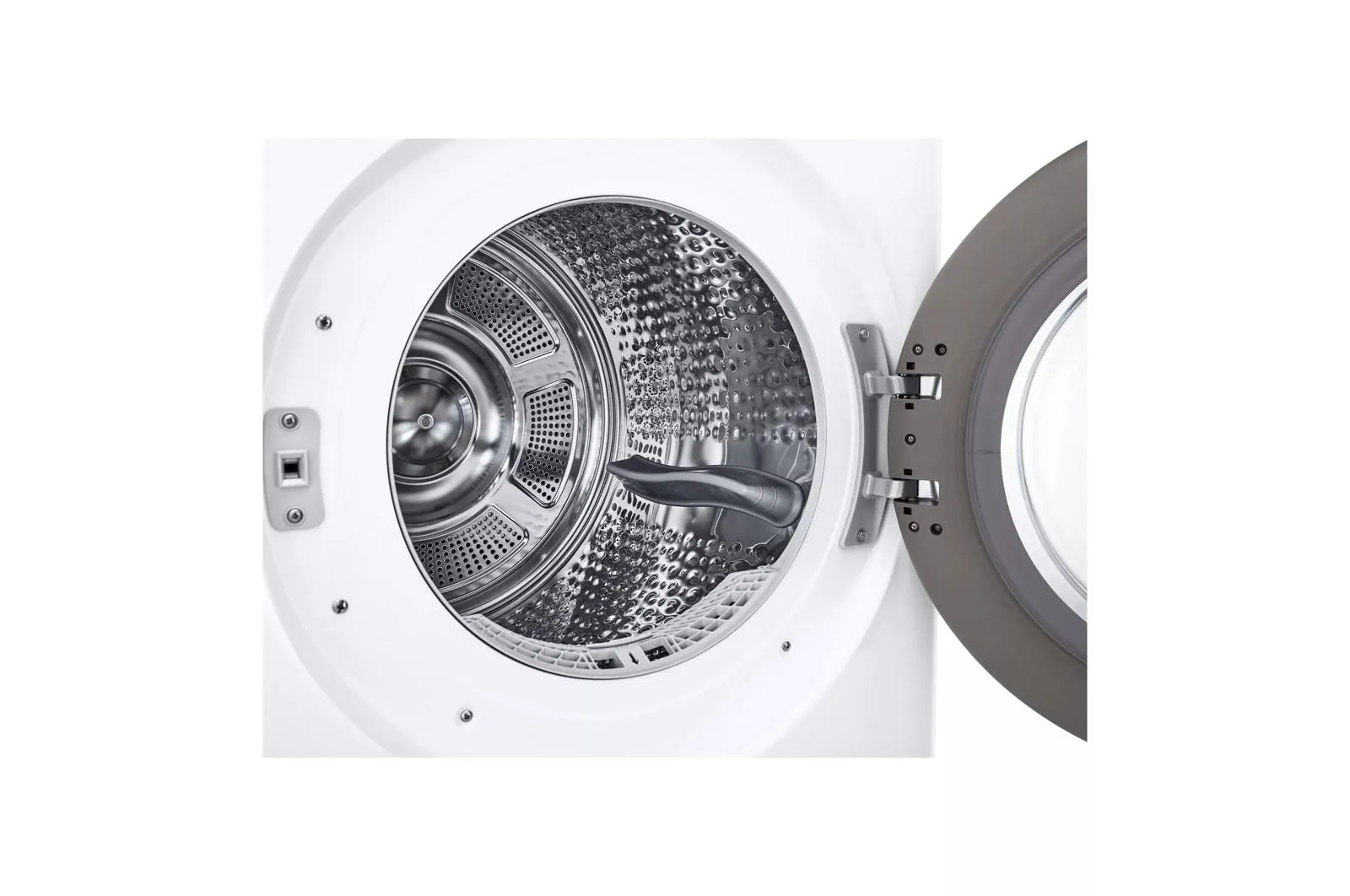Lg DLHC5502W 7.8 Cu. Ft. Mega Capacity Smart Front Load Dryer With Dual Inverter Heatpump&#8482; Technology And Inverter Direct Drive Motor System