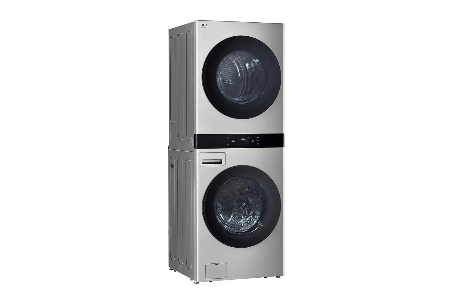 Lg SWWE50N3 Lg Studio Washtower&#8482; Smart Front Load 5.0 Cu. Ft. Washer And 7.4 Cu. Ft. Electric Dryer With Center Control&#8482;