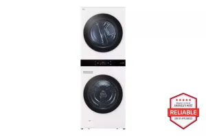 Lg SWWE50W4 Lg Studio Washtower&#8482; Smart Front Load 5.0 Cu. Ft. Washer And 7.4 Cu. Ft. Electric Dryer With Center Control&#8482;