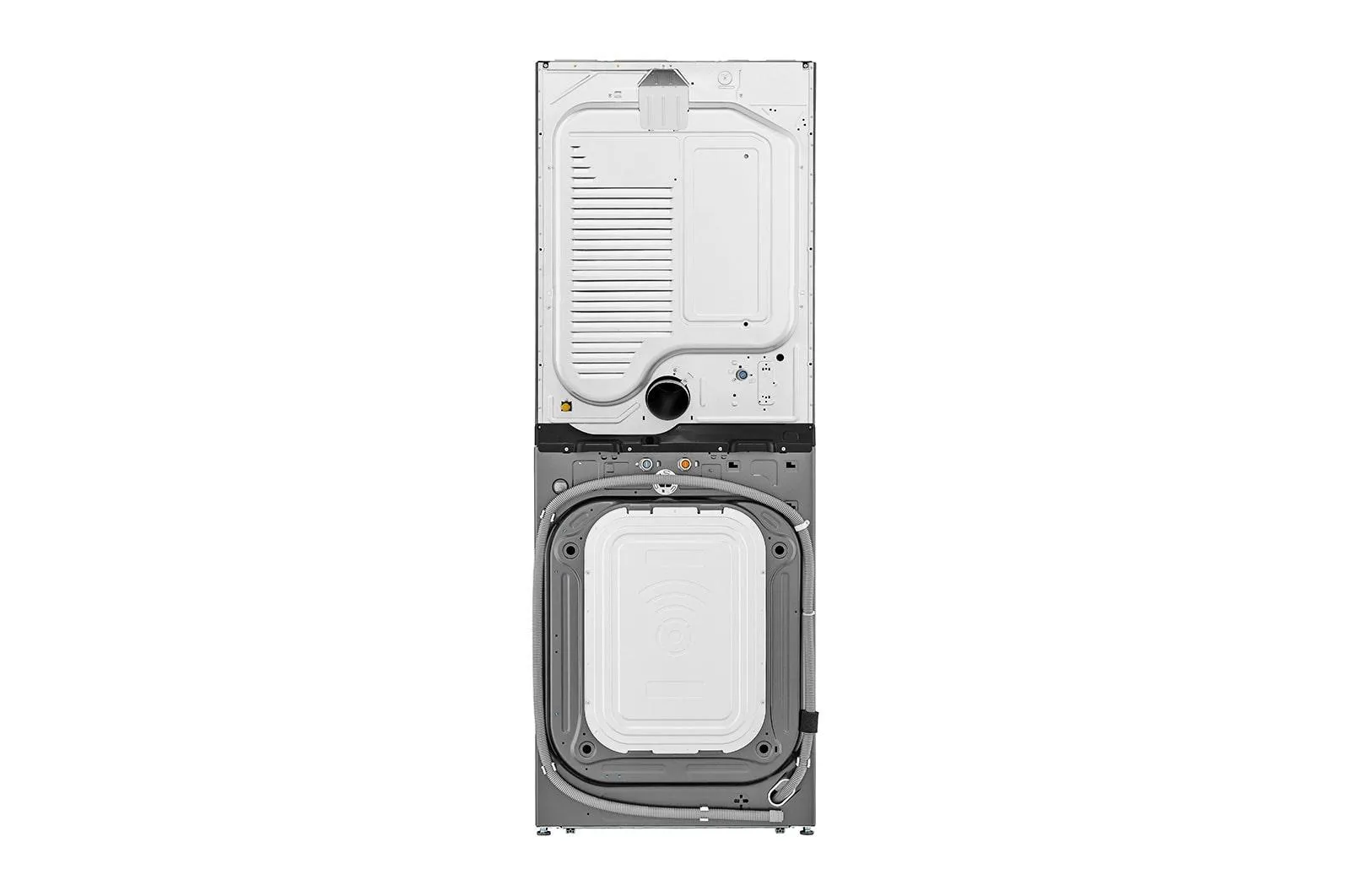 Lg SWWG50N3 Lg Studio Washtower&#8482; Smart Front Load 5.0 Cu. Ft. Washer And 7.4 Cu. Ft. Gas Dryer With Center Control&#8482;