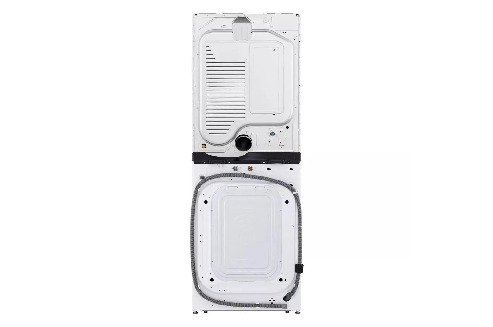 Lg SWWG50W4 Lg Studio Washtower&#8482; Smart Front Load 5.0 Cu. Ft. Washer And 7.4 Cu. Ft. Gas Dryer With Center Control&#8482;