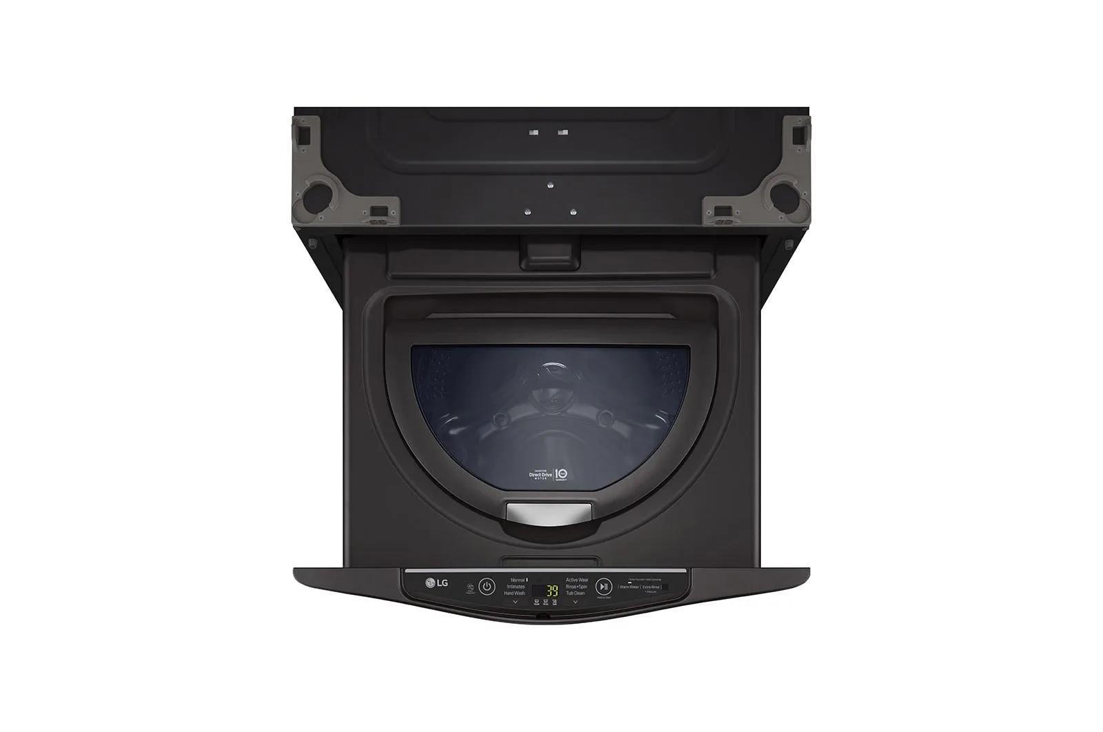 Lg WD200CB 1.0 Cu. Ft. Lg Sidekick&#8482; Pedestal Washer. Lg Twinwash&#8482; Compatible