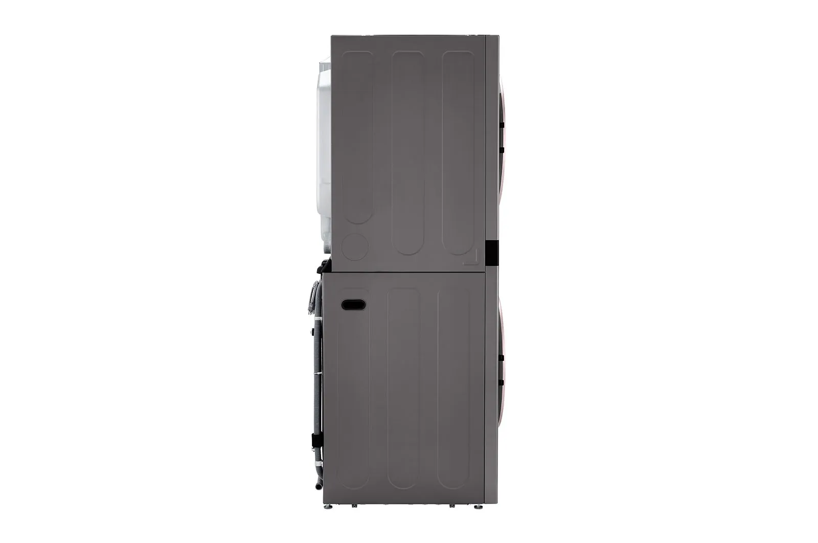 Lg WKE100HVA Single Unit Front Load Lg Washtower&#8482; With Center Control&#8482; 4.5 Cu. Ft. Washer And 7.4 Cu. Ft. Electric Dryer
