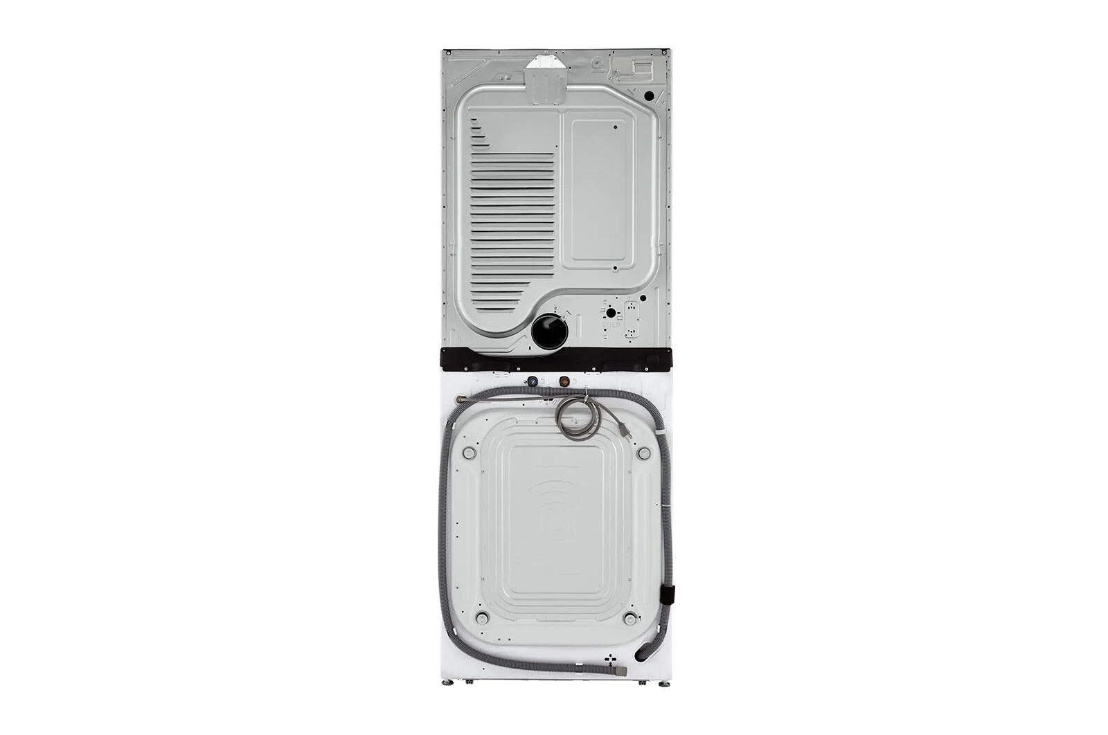 Lg WKE100HWA Single Unit Front Load Lg Washtower&#8482; With Center Control&#8482; 4.5 Cu. Ft. Washer And 7.4 Cu. Ft. Electric Dryer