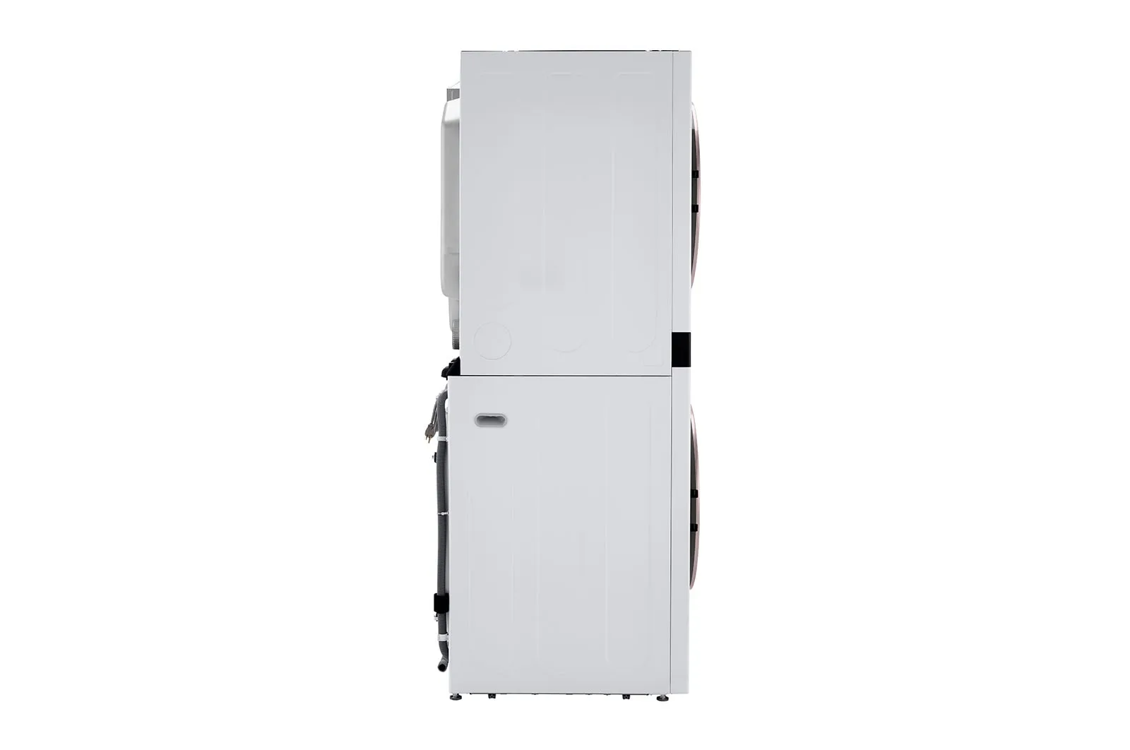 Lg WKE100HWA Single Unit Front Load Lg Washtower&#8482; With Center Control&#8482; 4.5 Cu. Ft. Washer And 7.4 Cu. Ft. Electric Dryer