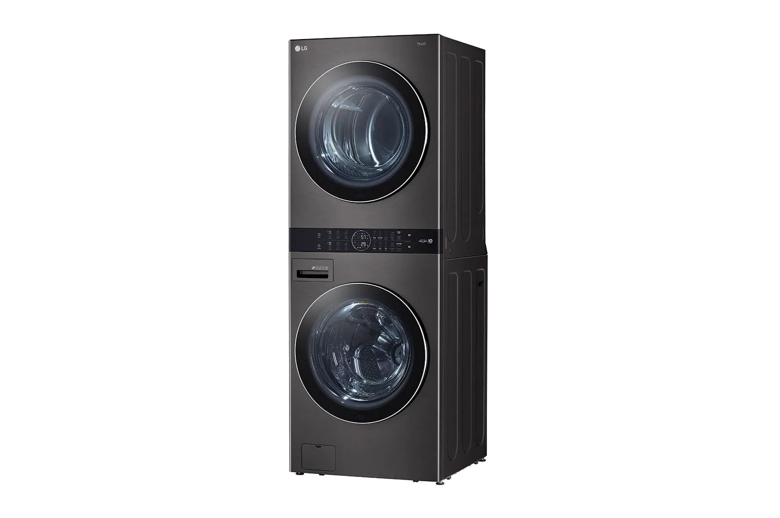 Lg WKEX200HBA Single Unit Front Load Lg Washtower&#8482; With Center Control&#8482; 4.5 Cu. Ft. Washer And 7.4 Cu. Ft. Electric Dryer