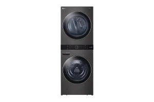 Lg WKEX200HBA Single Unit Front Load Lg Washtower&#8482; With Center Control&#8482; 4.5 Cu. Ft. Washer And 7.4 Cu. Ft. Electric Dryer