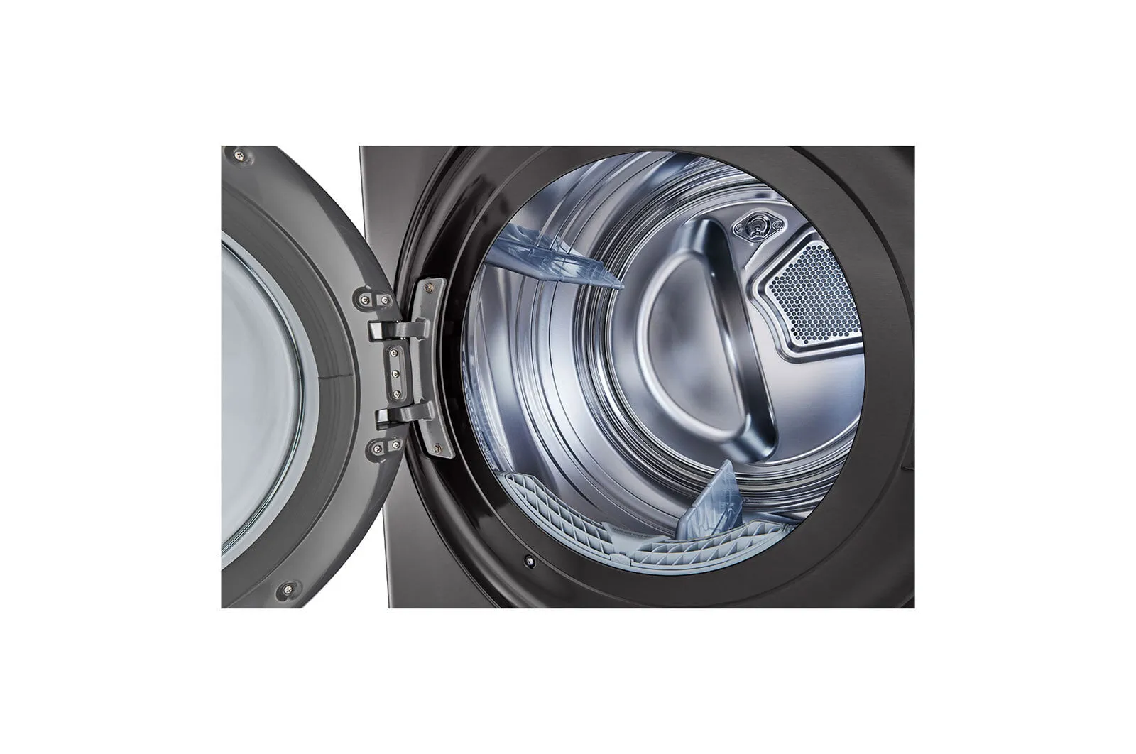 Lg WKEX200HBA Single Unit Front Load Lg Washtower&#8482; With Center Control&#8482; 4.5 Cu. Ft. Washer And 7.4 Cu. Ft. Electric Dryer