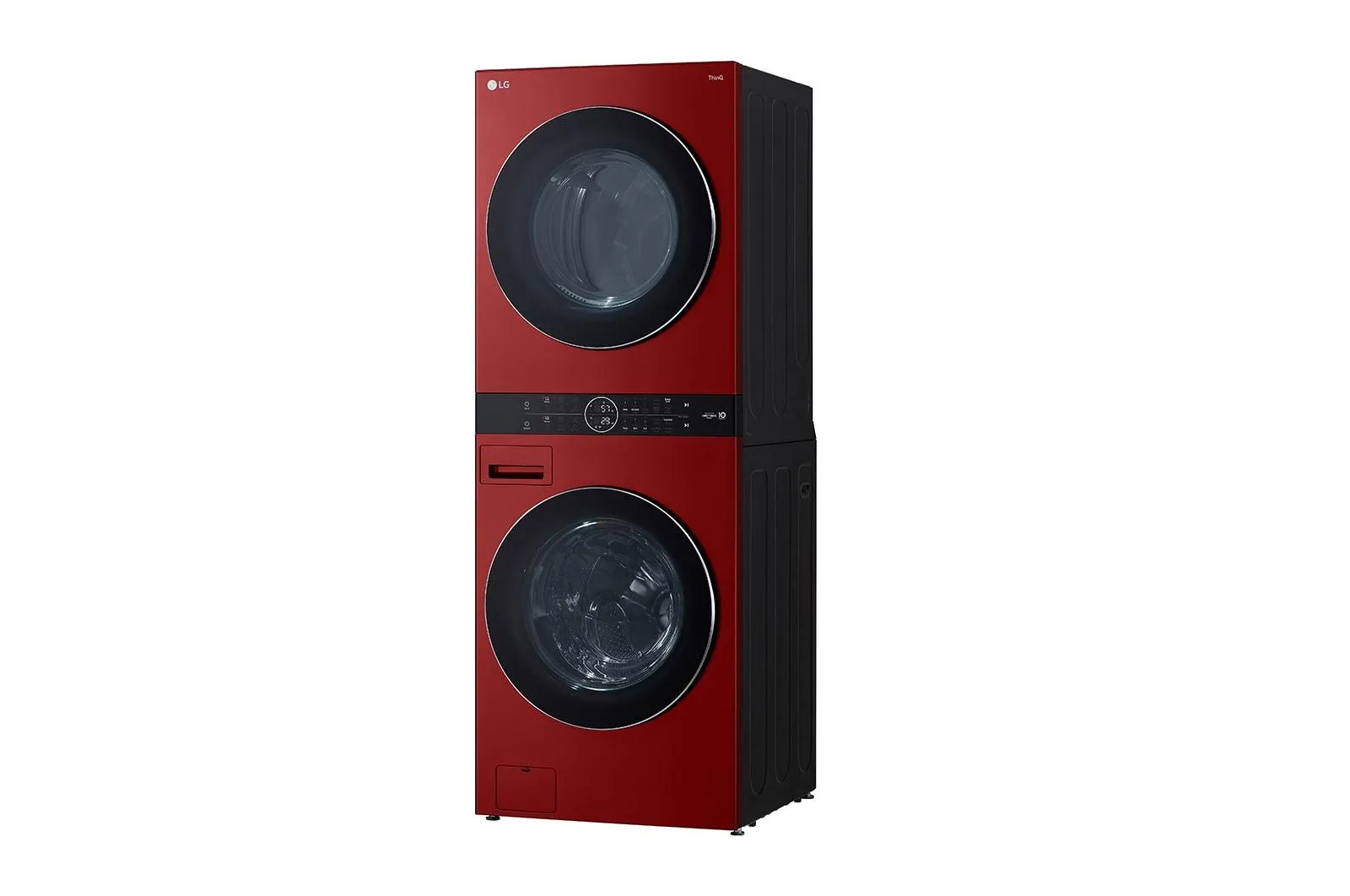 Lg WKEX200HRA Single Unit Front Load Lg Washtower&#8482; With Center Control&#8482; 4.5 Cu. Ft. Washer And 7.4 Cu. Ft. Electric Dryer