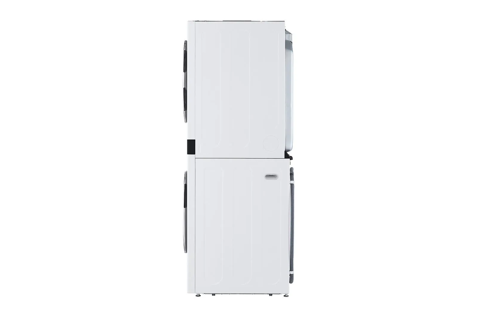 Lg WKEX200HWA Single Unit Front Load Lg Washtower&#8482; With Center Control&#8482; 4.5 Cu. Ft. Washer And 7.4 Cu. Ft. Electric Dryer