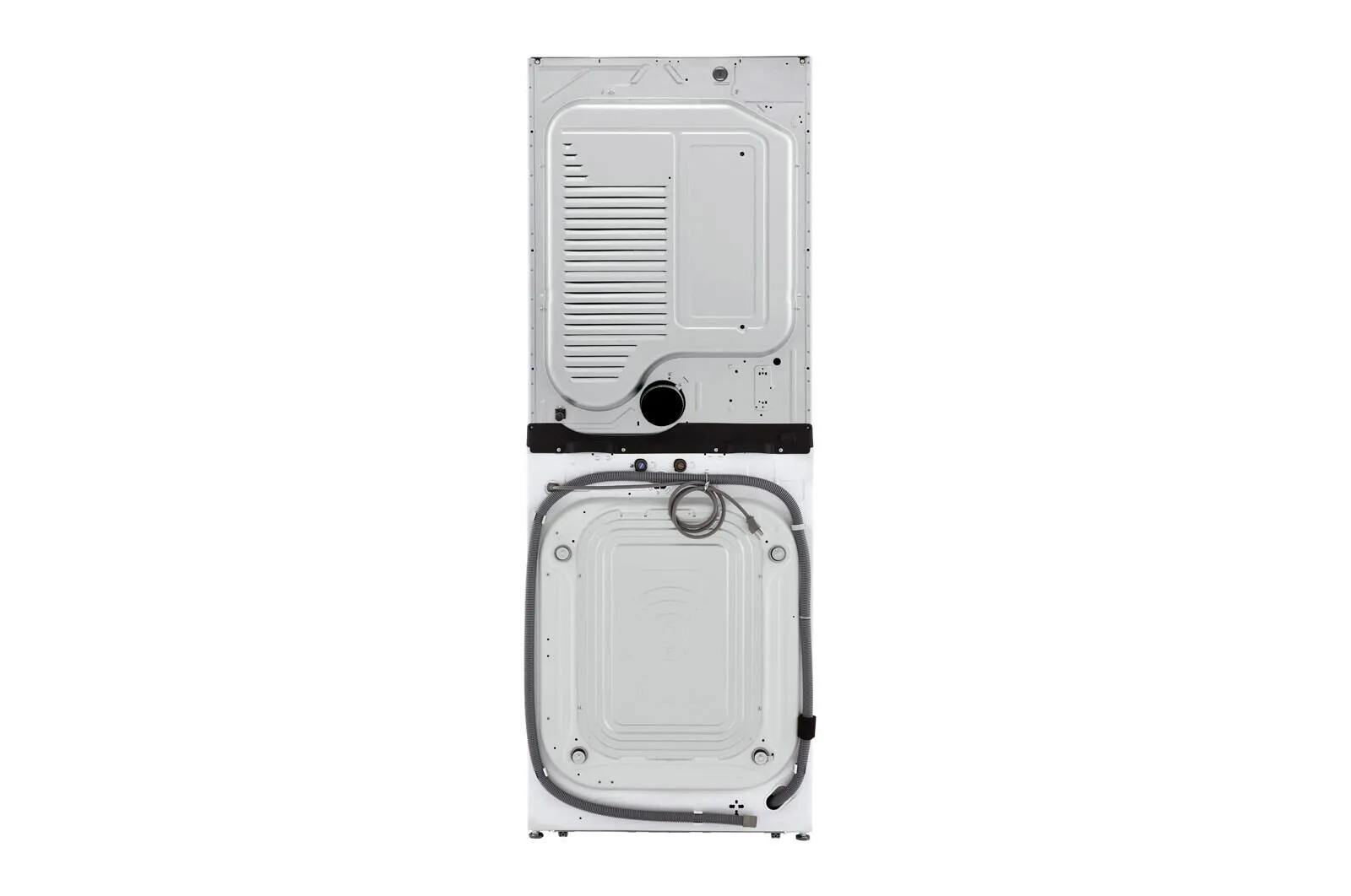 Lg WKG101HWA Single Unit Front Load Lg Washtower&#8482; With Center Control&#8482; 4.5 Cu. Ft. Washer And 7.4 Cu. Ft. Gas Dryer