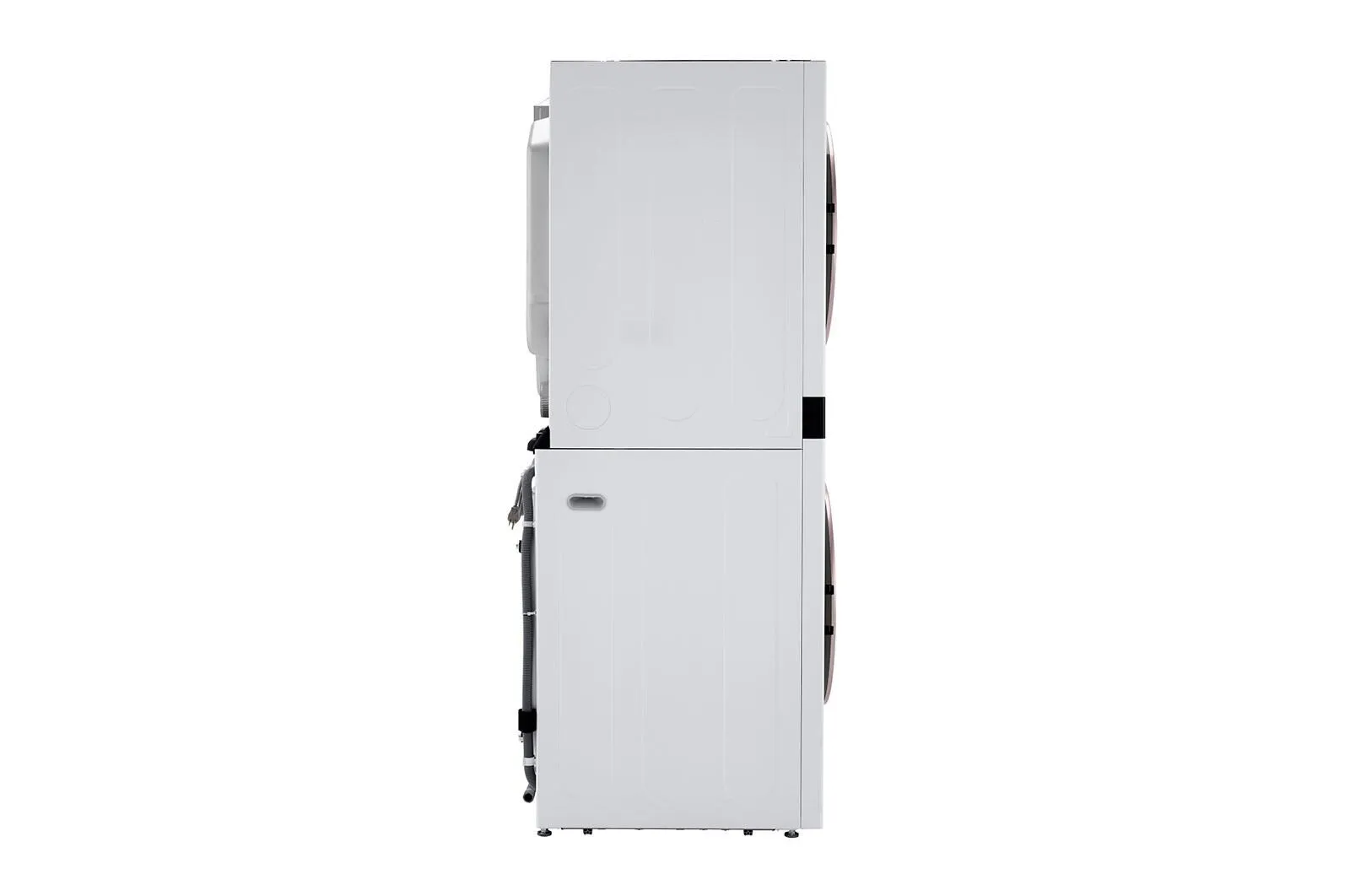 Lg WKG101HWA Single Unit Front Load Lg Washtower&#8482; With Center Control&#8482; 4.5 Cu. Ft. Washer And 7.4 Cu. Ft. Gas Dryer