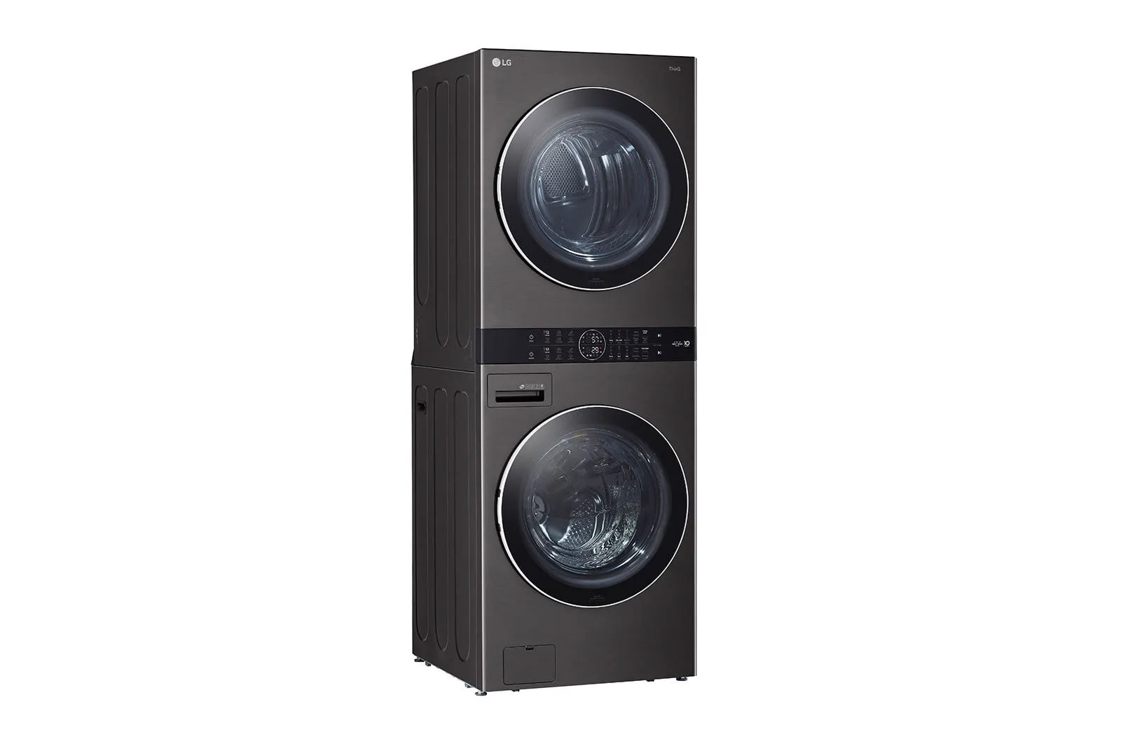 Lg WKGX201HBA Single Unit Front Load Lg Washtower&#8482; With Center Control&#8482; 4.5 Cu. Ft. Washer And 7.4 Cu. Ft. Gas Dryer