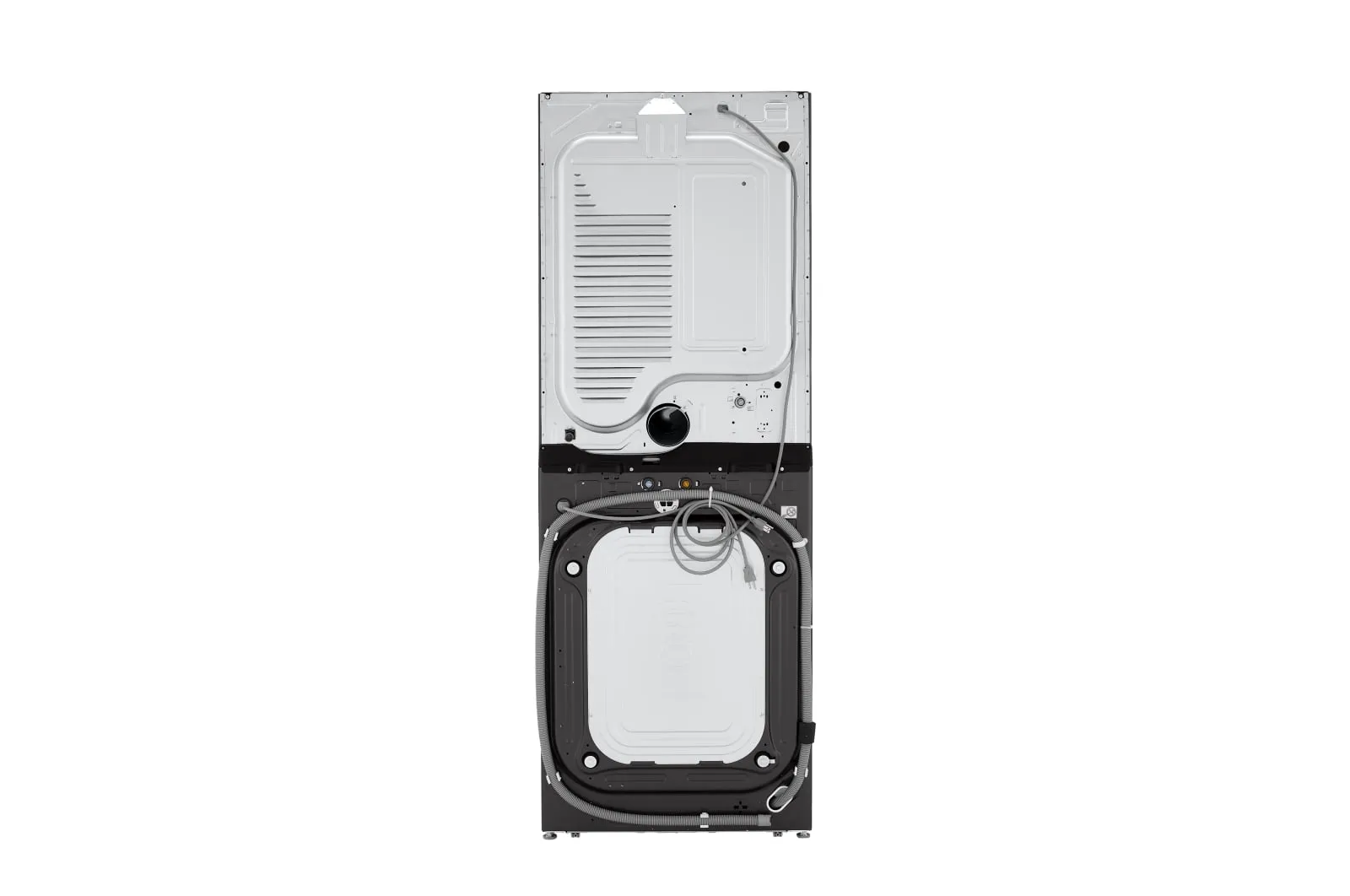 Lg WKGX201HBA Single Unit Front Load Lg Washtower&#8482; With Center Control&#8482; 4.5 Cu. Ft. Washer And 7.4 Cu. Ft. Gas Dryer