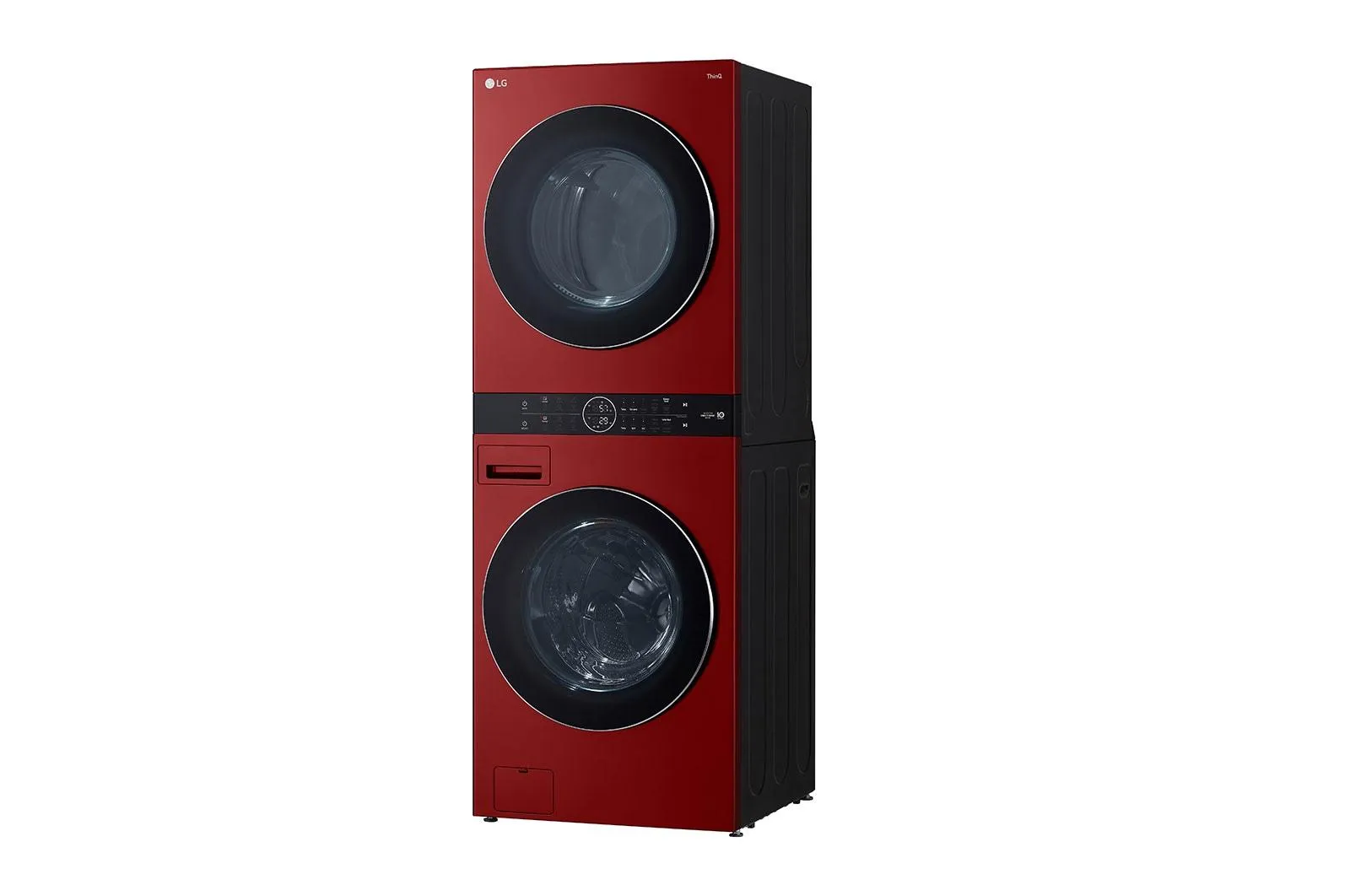 Lg WKGX201HRA Single Unit Front Load Lg Washtower&#8482; With Center Control&#8482; 4.5 Cu. Ft. Washer And 7.4 Cu. Ft. Gas Dryer