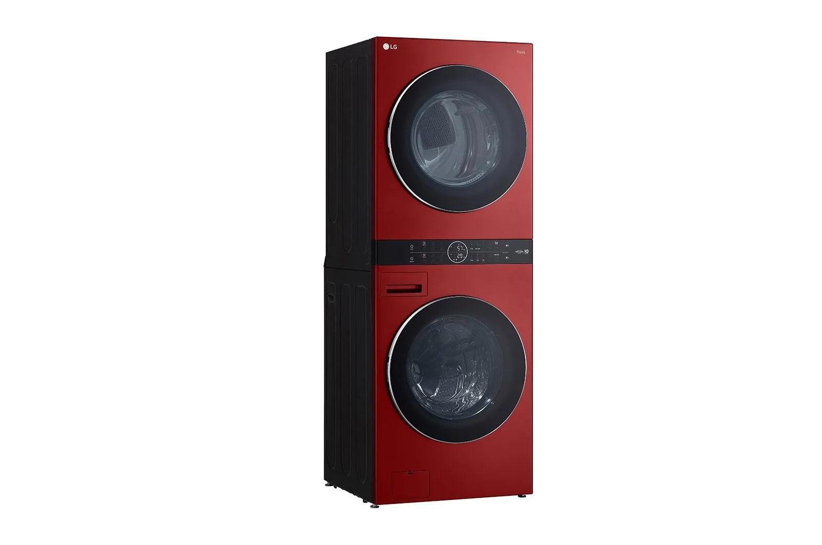 Lg WKGX201HRA Single Unit Front Load Lg Washtower&#8482; With Center Control&#8482; 4.5 Cu. Ft. Washer And 7.4 Cu. Ft. Gas Dryer