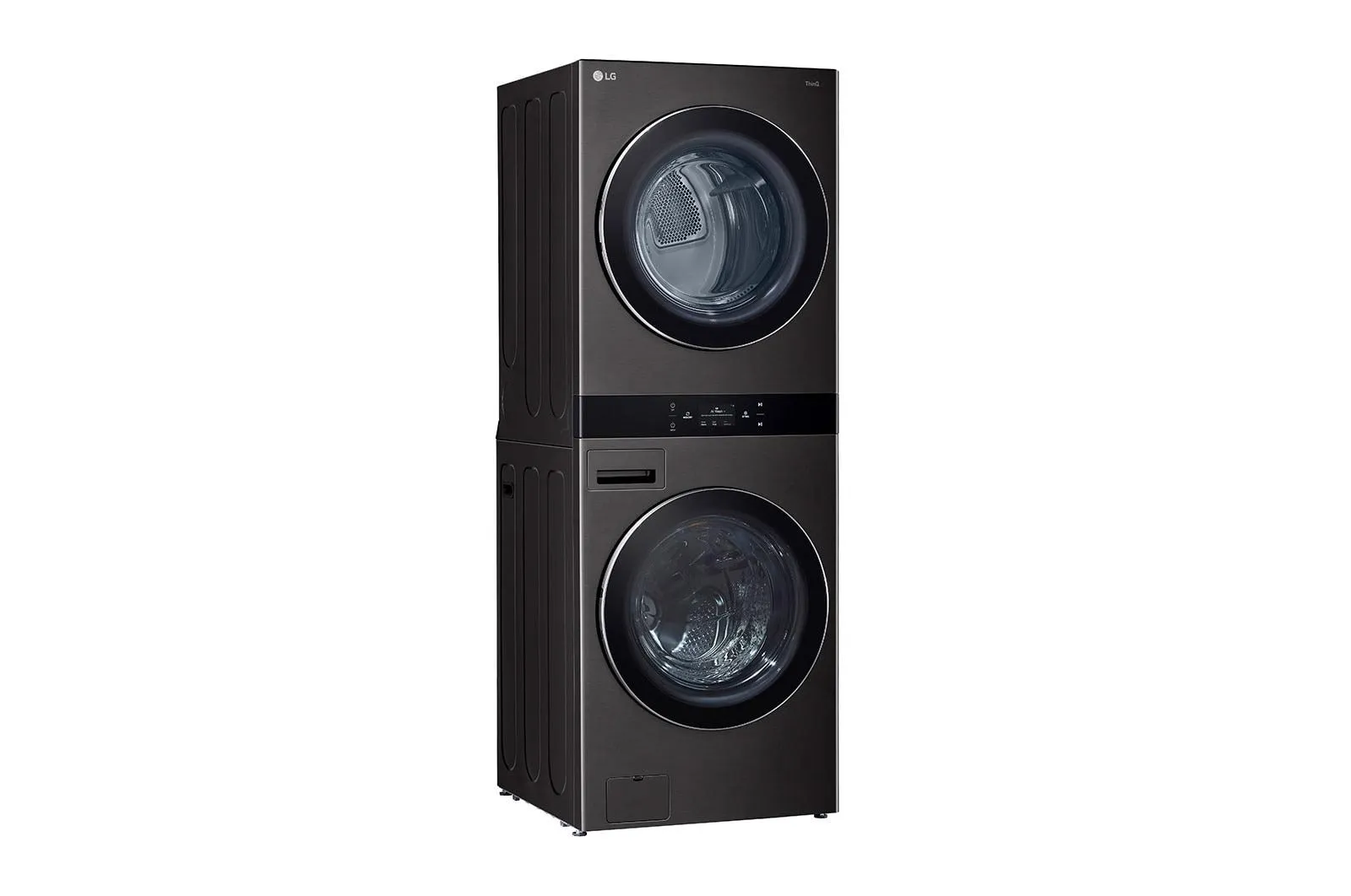 Lg WKGX301HBA Single Unit Front Load Lg Washtower&#8482; With Center Control 5.0 Cu.Ft. Washer & 7.4 Cu.Ft. Gas Dryer