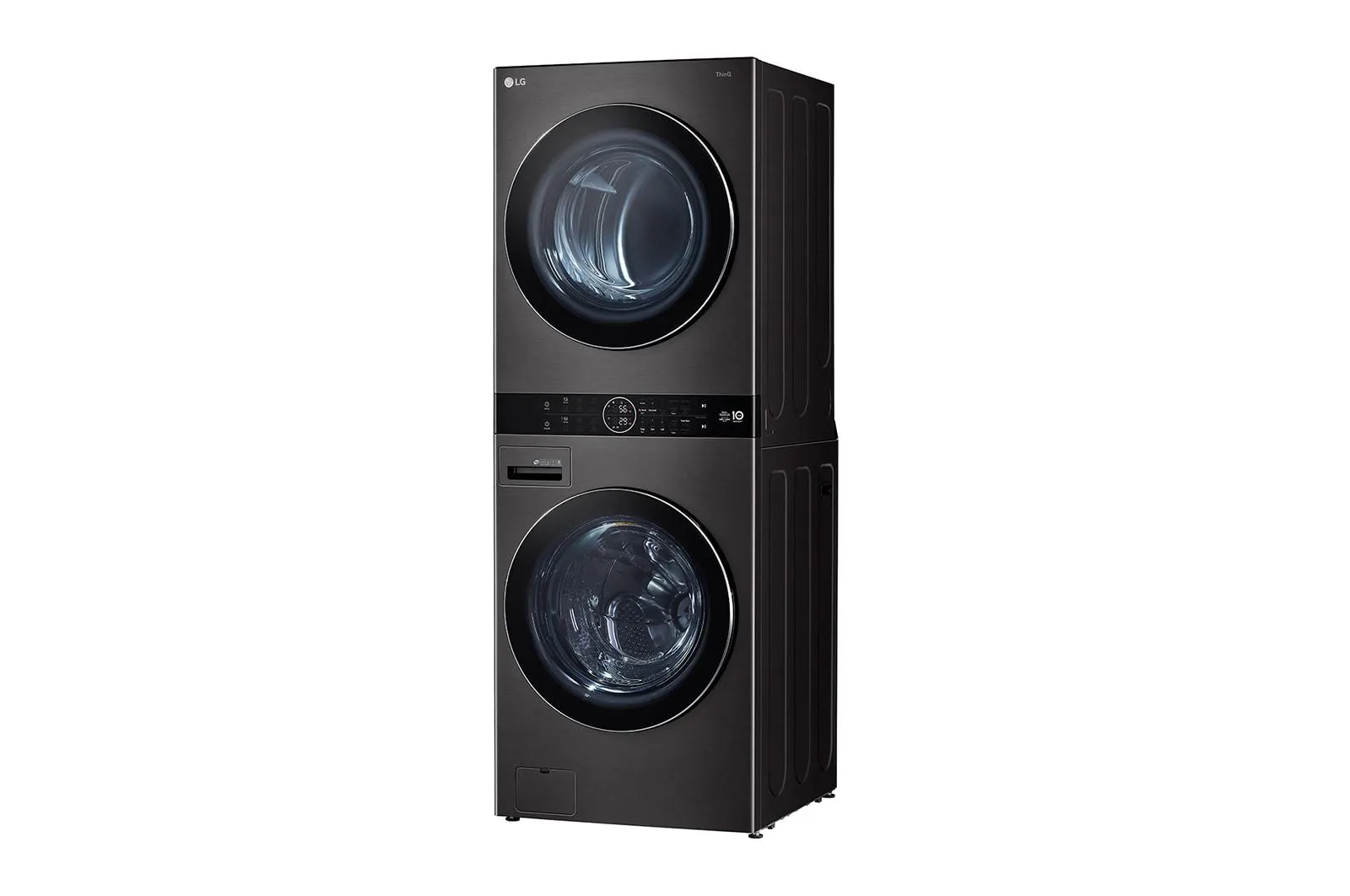 Lg WKHC202HBA Single Unit Lg Washtower&#8482; With Center Control&#8482; 4.5 Cu. Ft. Front Load Washer And 7.2 Cu. Ft. Front Load Ventless Dryer