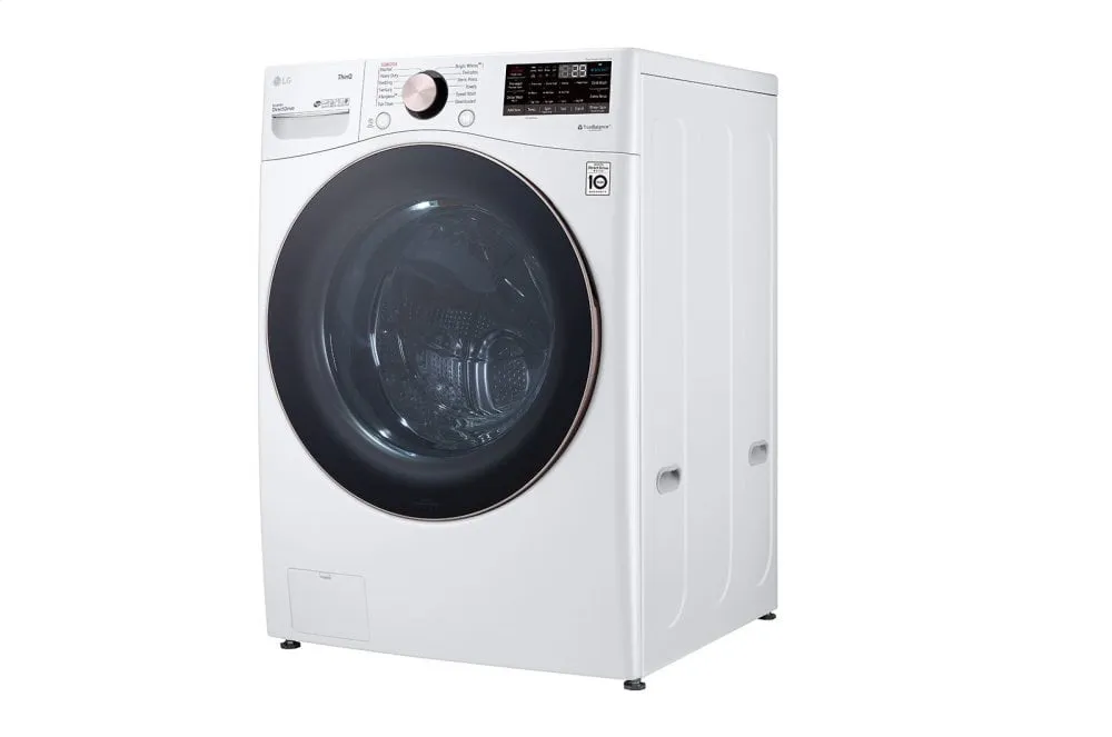 Lg WM4000HWA 4.5 Cu. Ft. Ultra Large Capacity Smart Wi-Fi Enabled Front Load Washer With Turbowash&#8482; 360(Degree) And Built-In Intelligence