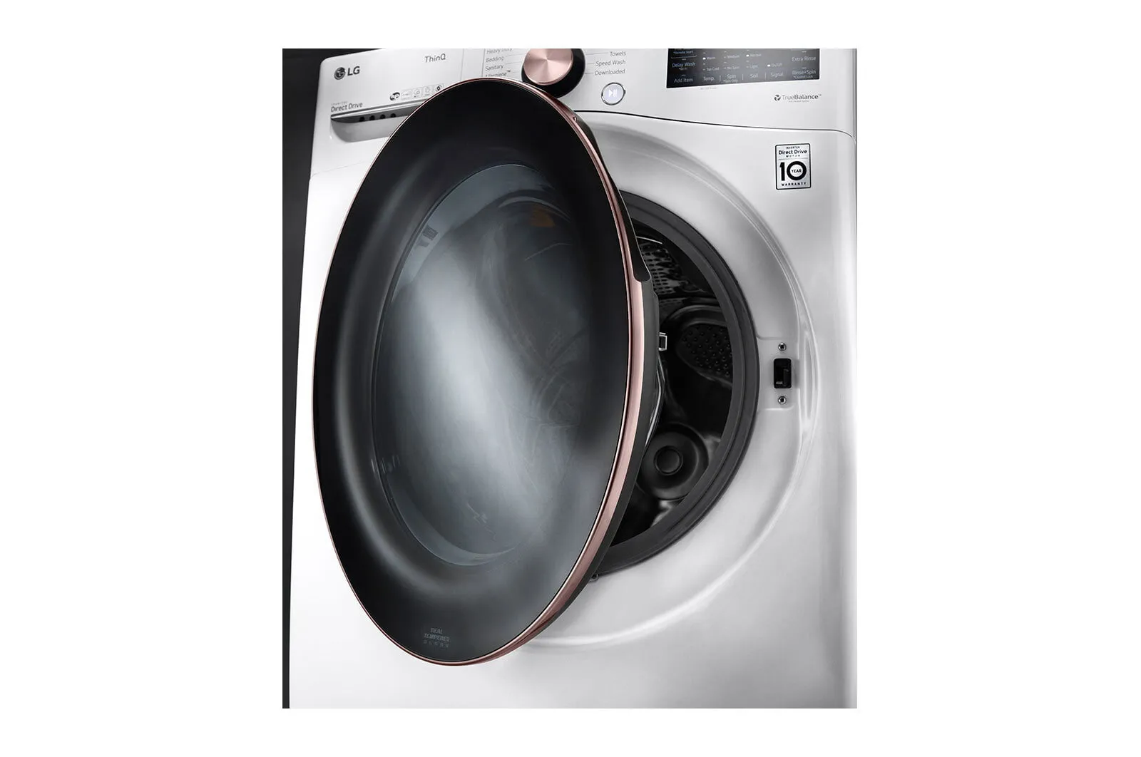 Lg WM4000HWA 4.5 Cu. Ft. Ultra Large Capacity Smart Wi-Fi Enabled Front Load Washer With Turbowash&#8482; 360(Degree) And Built-In Intelligence